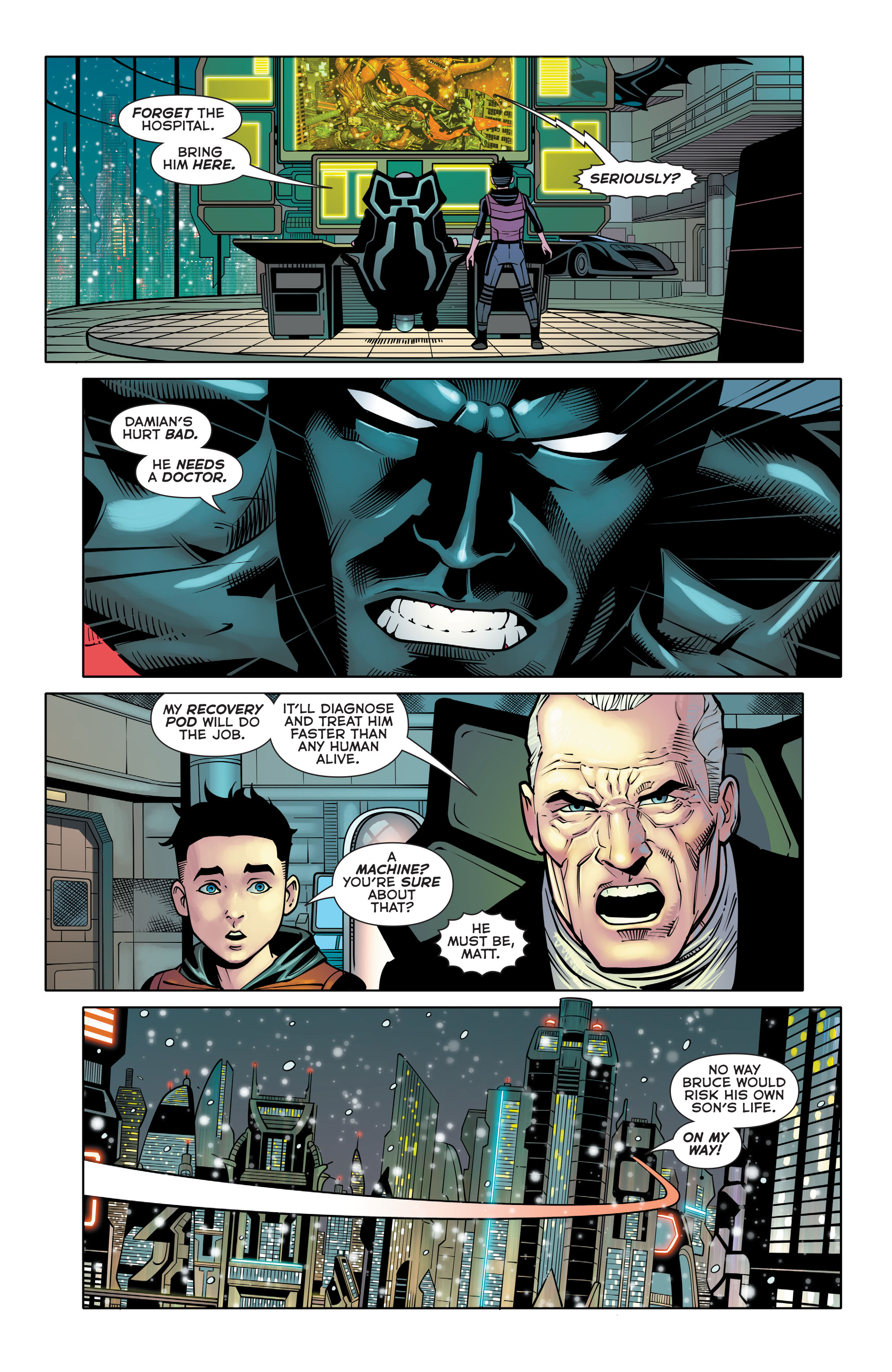 Read Batman Beyond (2016-) Manga Online