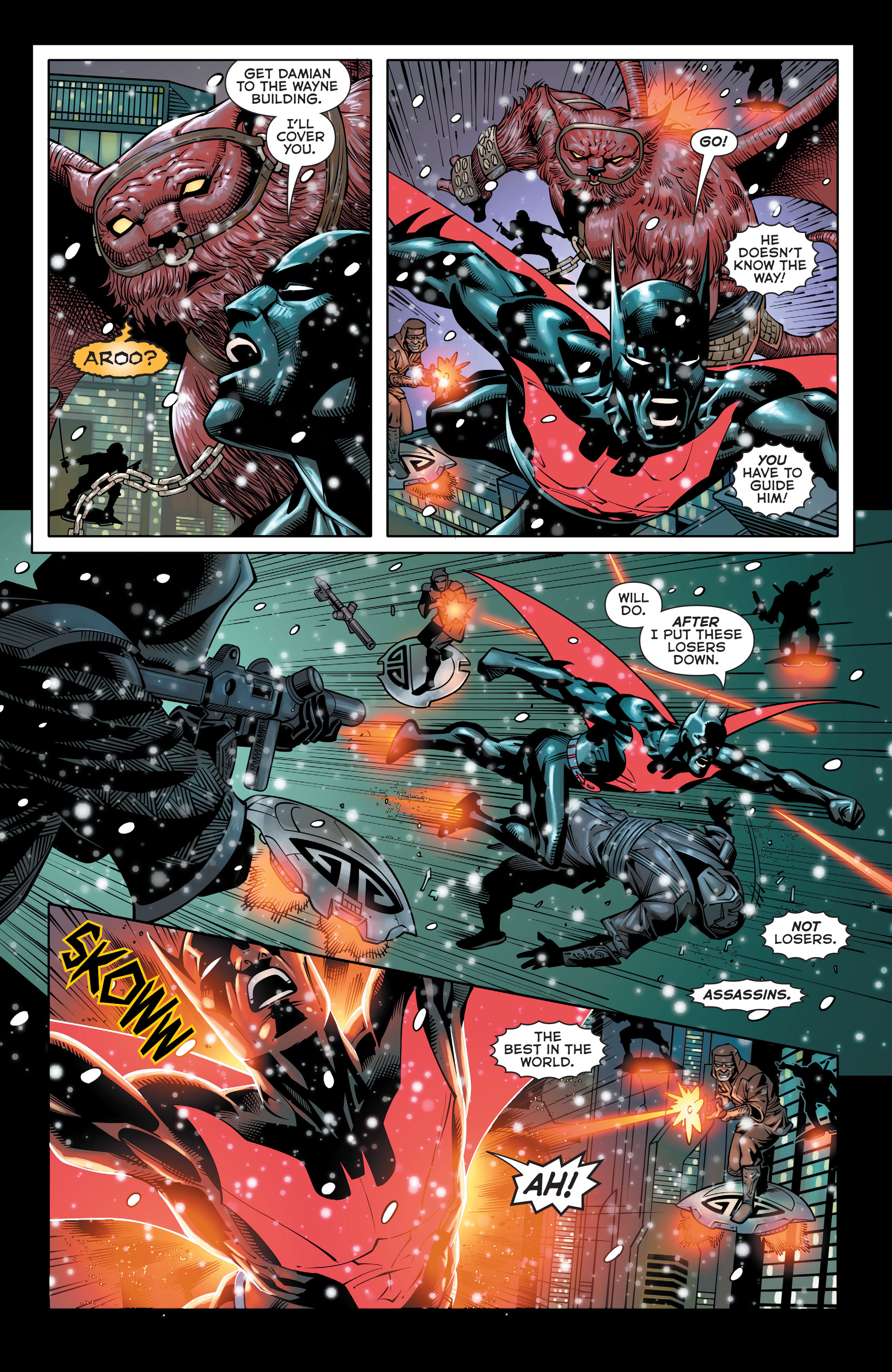 Read Batman Beyond (2016-) Manga Online