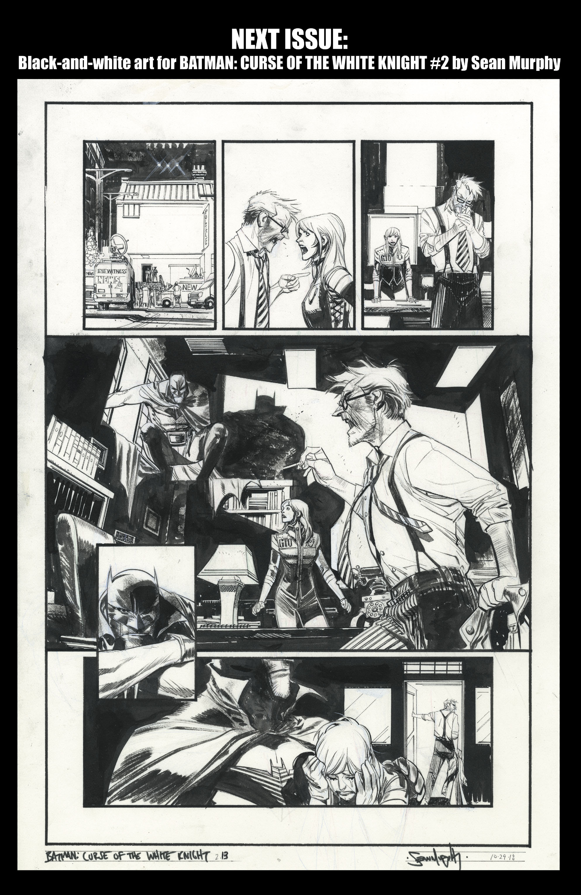 Read Batman_ Curse of the White Knight (2019-) Manga Online