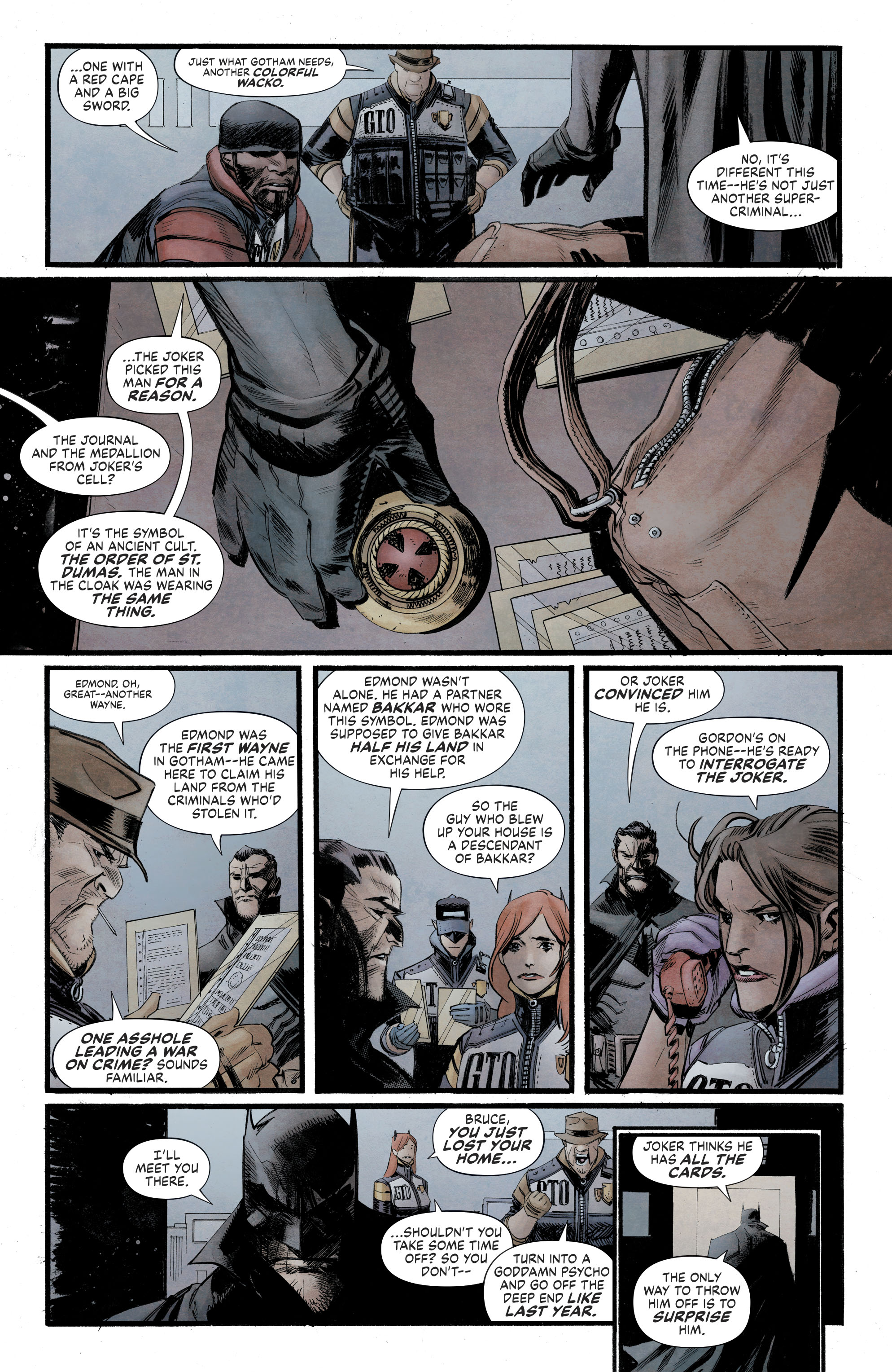 Read Batman_ Curse of the White Knight (2019-) Manga Online