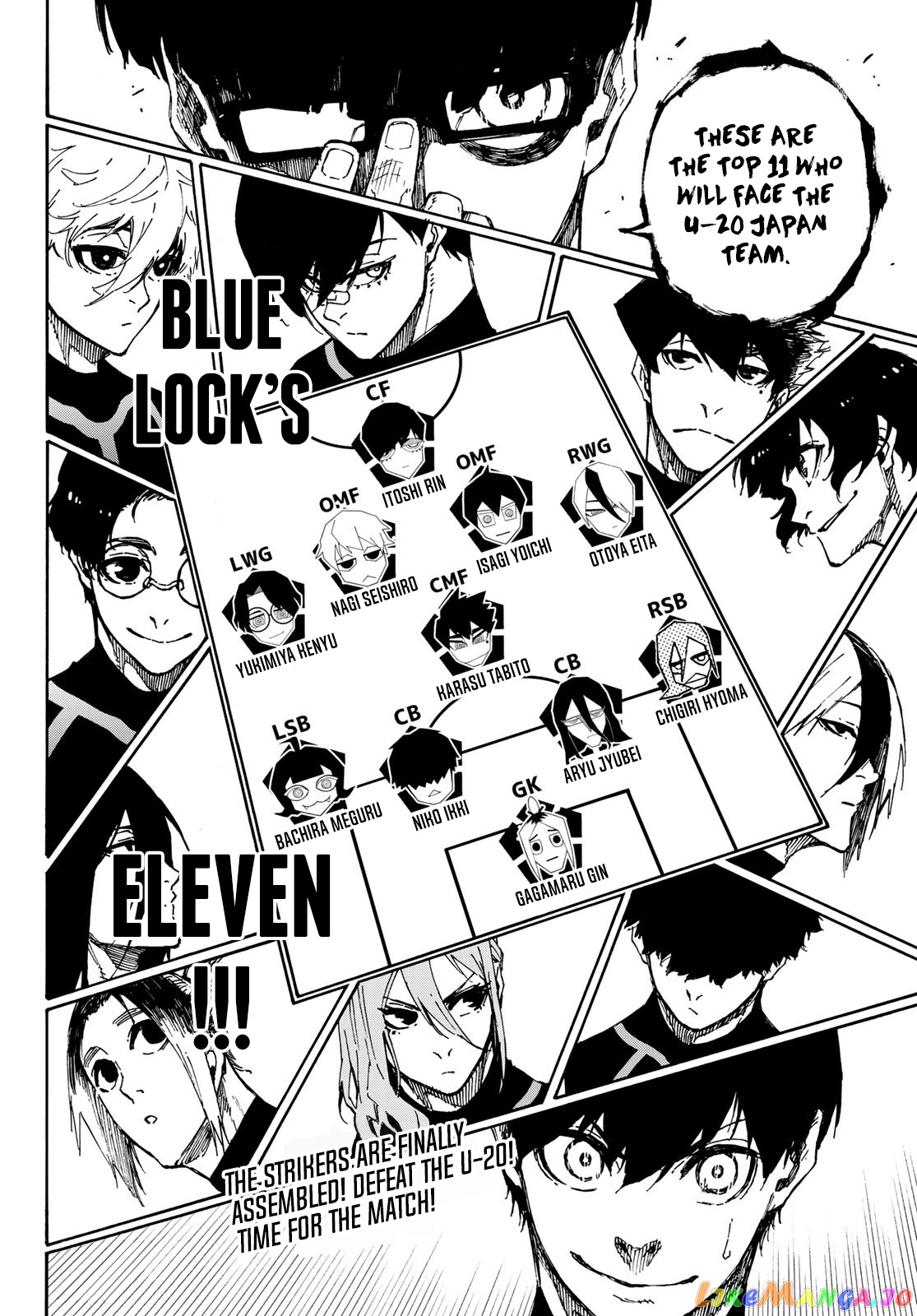 Read Blue Lock manga online Manga Online