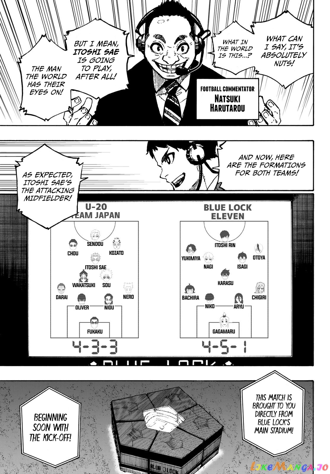 Read Blue Lock manga online Manga Online
