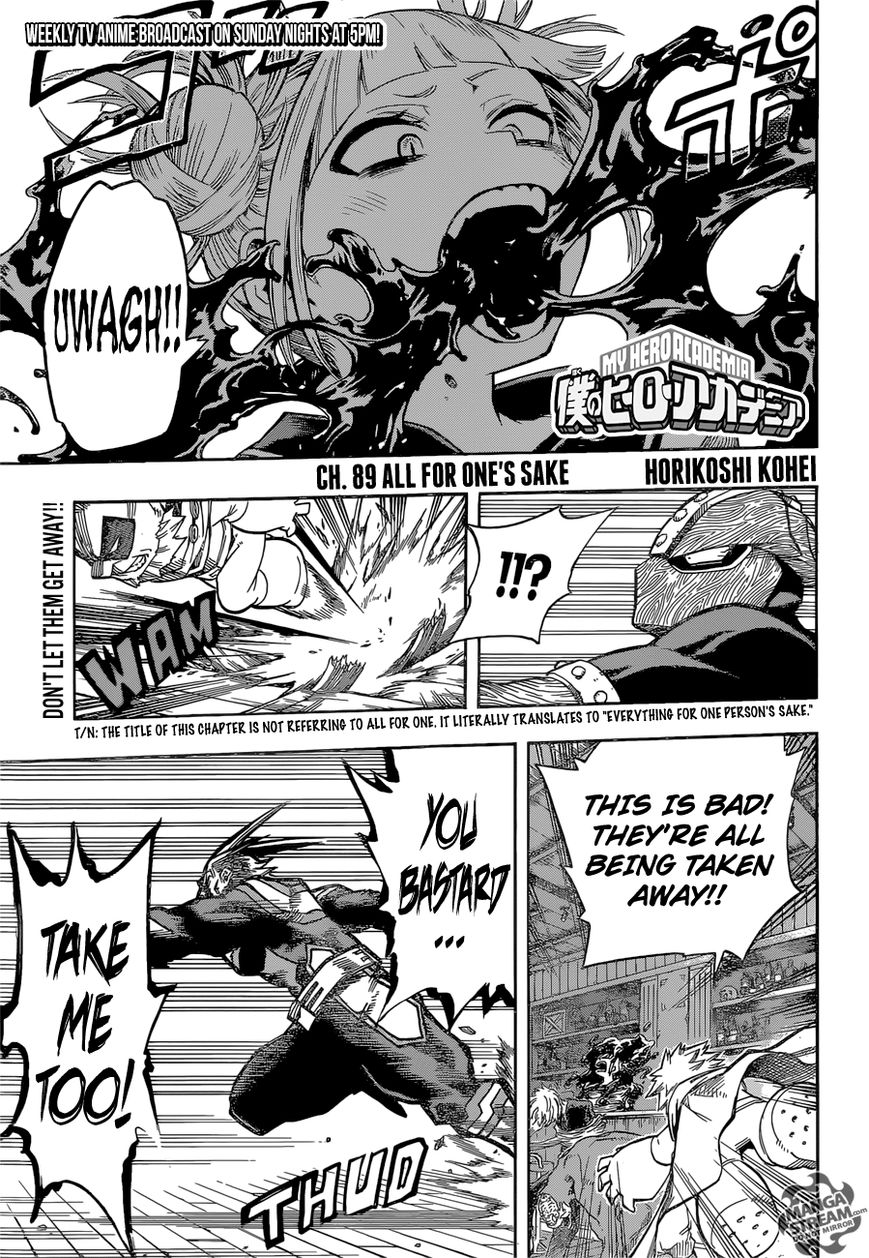 Read Boku no Hero Academia Manga Online