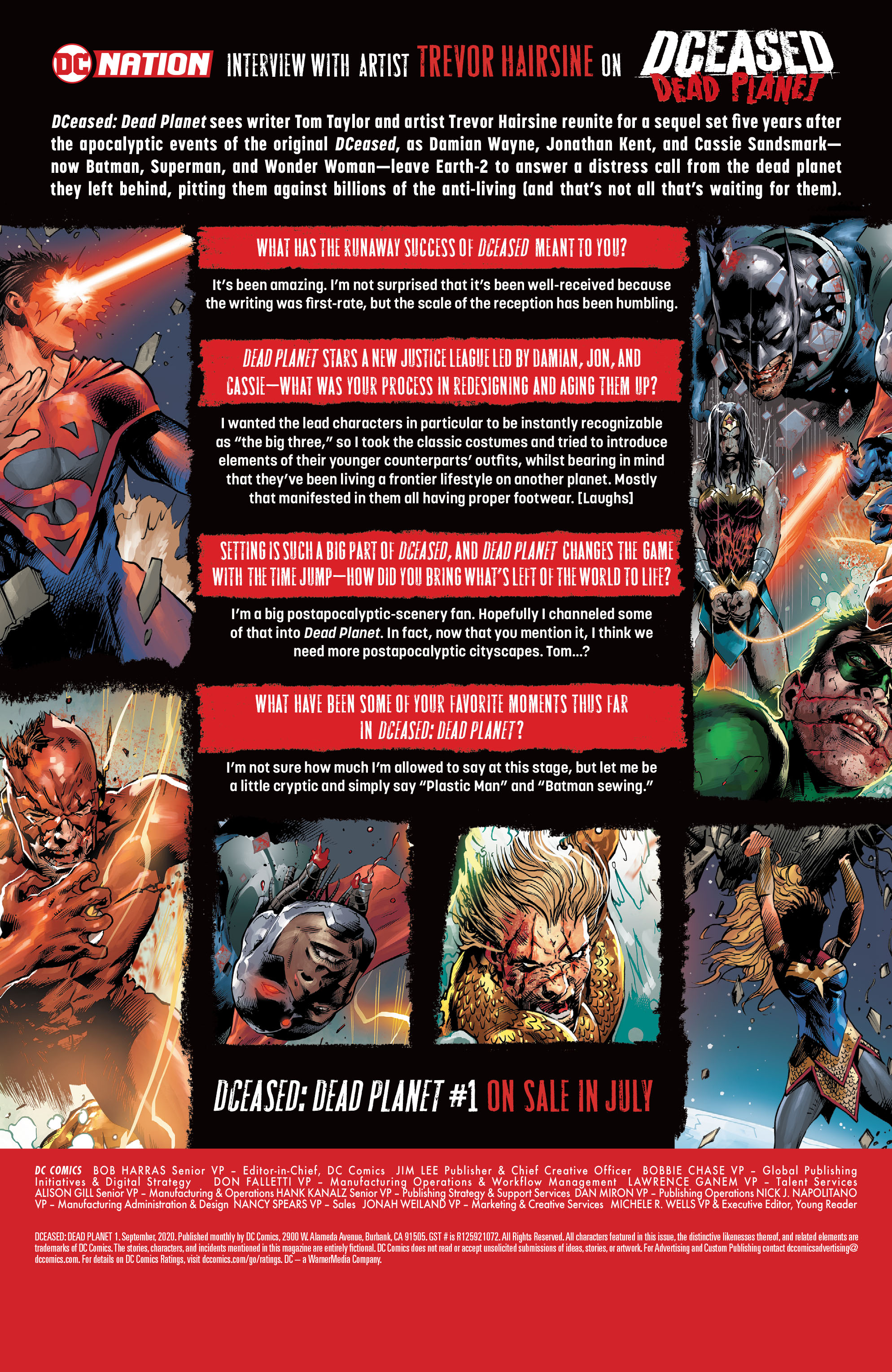 Read DCeased_ Dead Planet (2020-) Manga Online