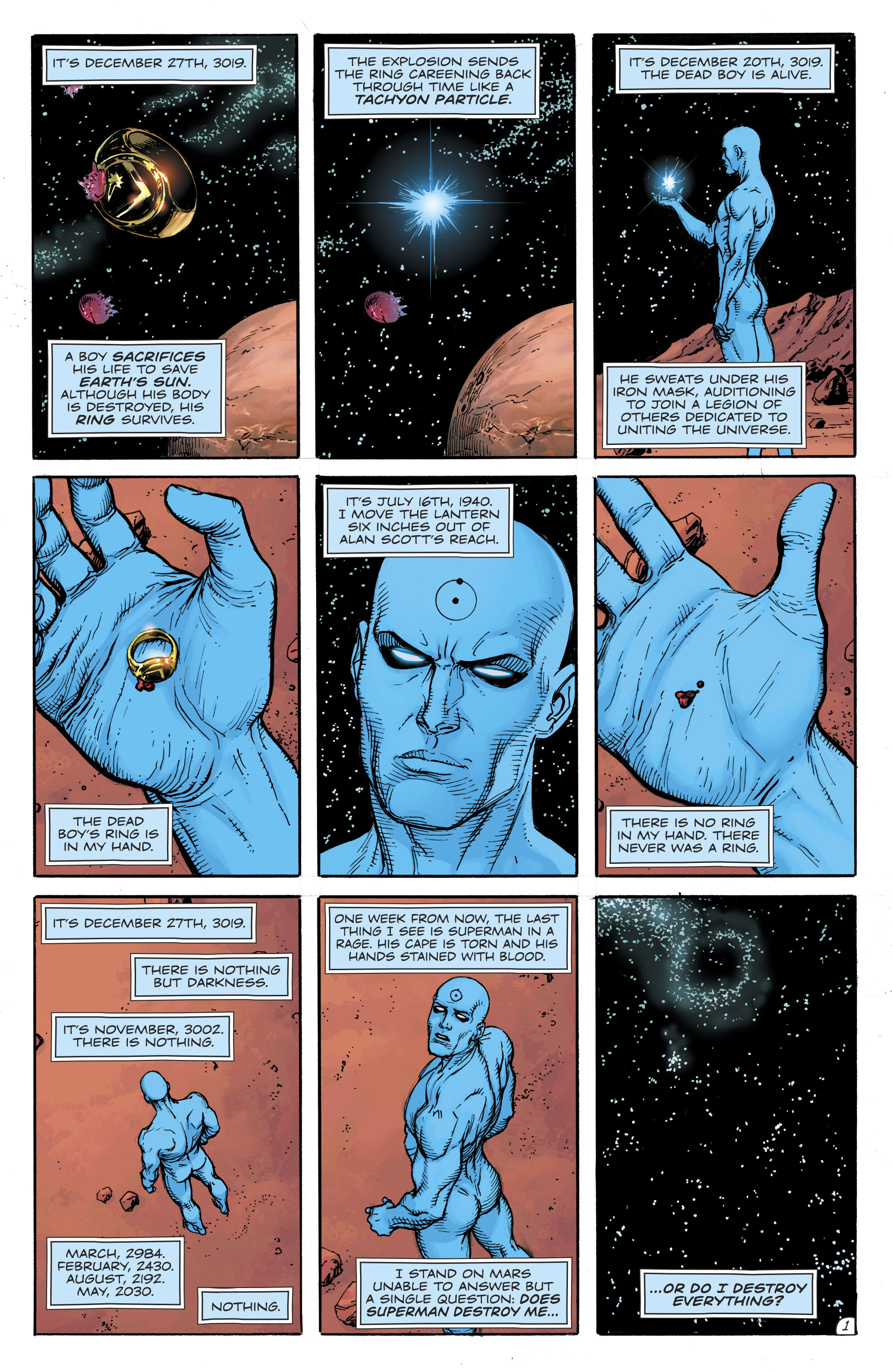 Read Doomsday Clock (2017-) Manga Online