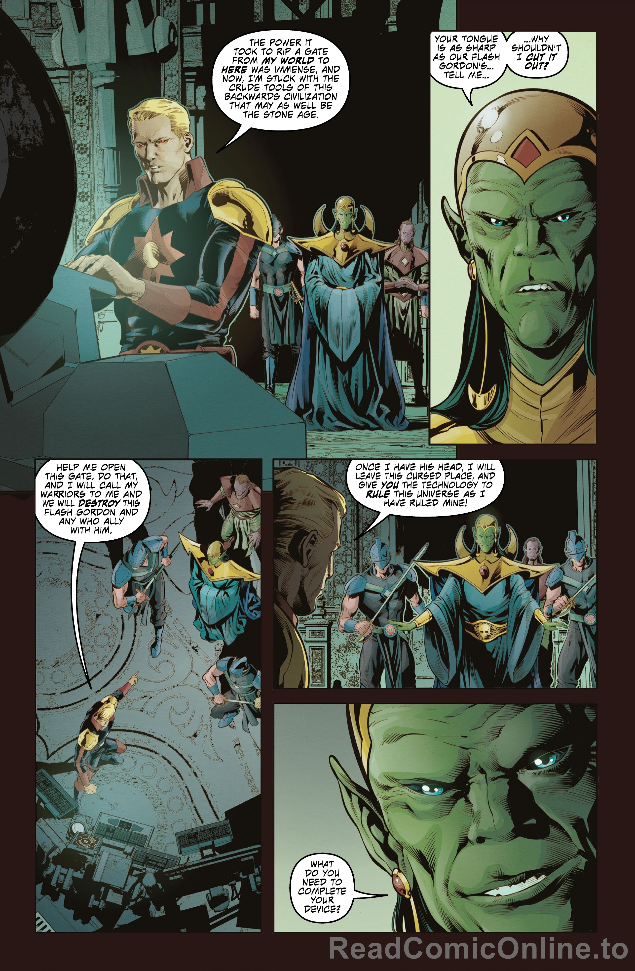 Read Flash Gordon Manga Online
