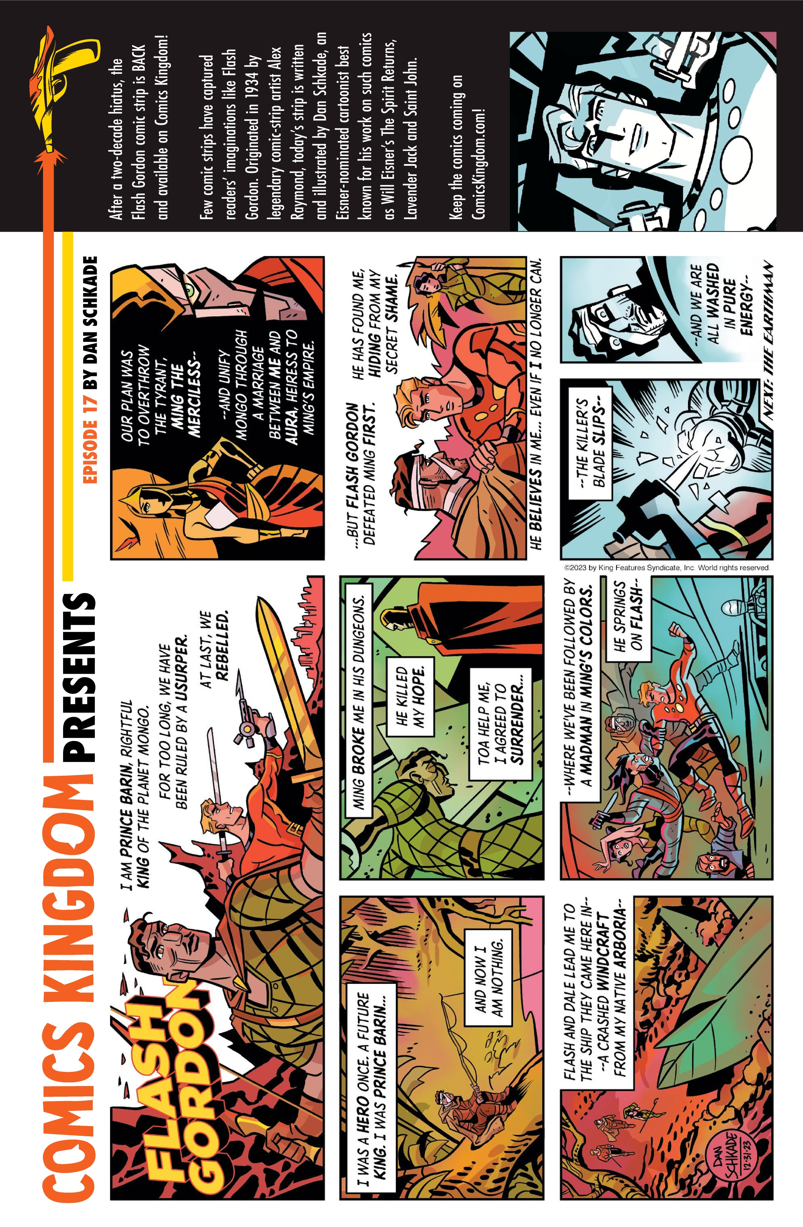 Read Flash Gordon Manga Online