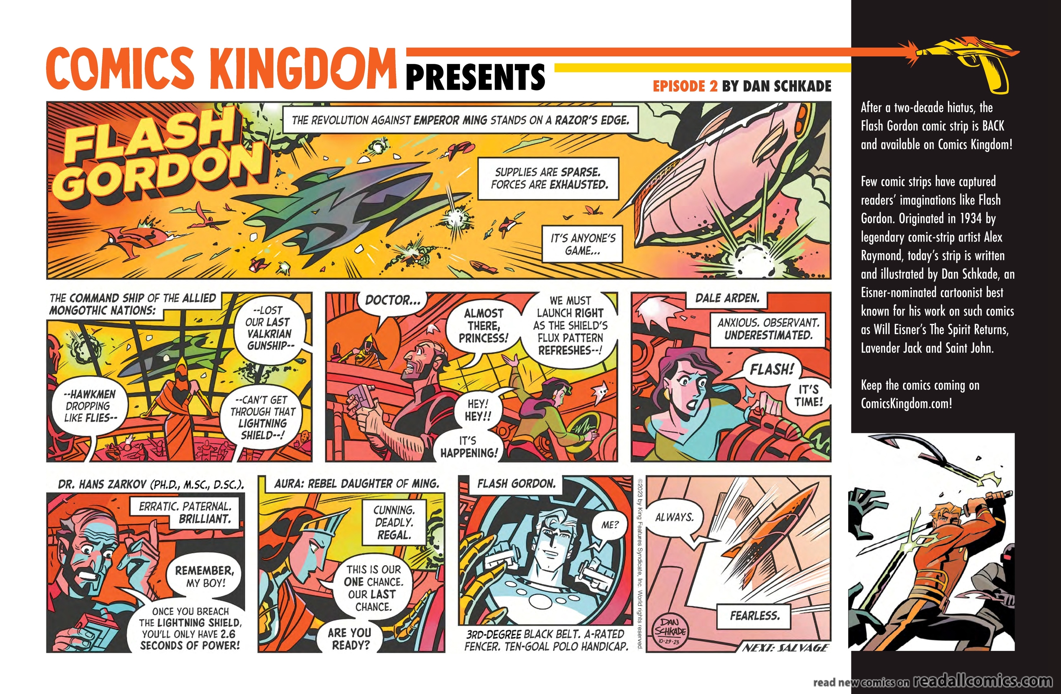 Read Flash Gordon Manga Online