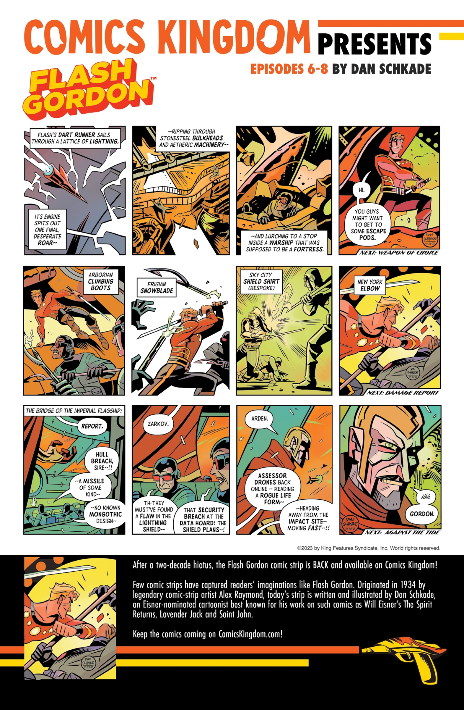 Read Flash Gordon Manga Online