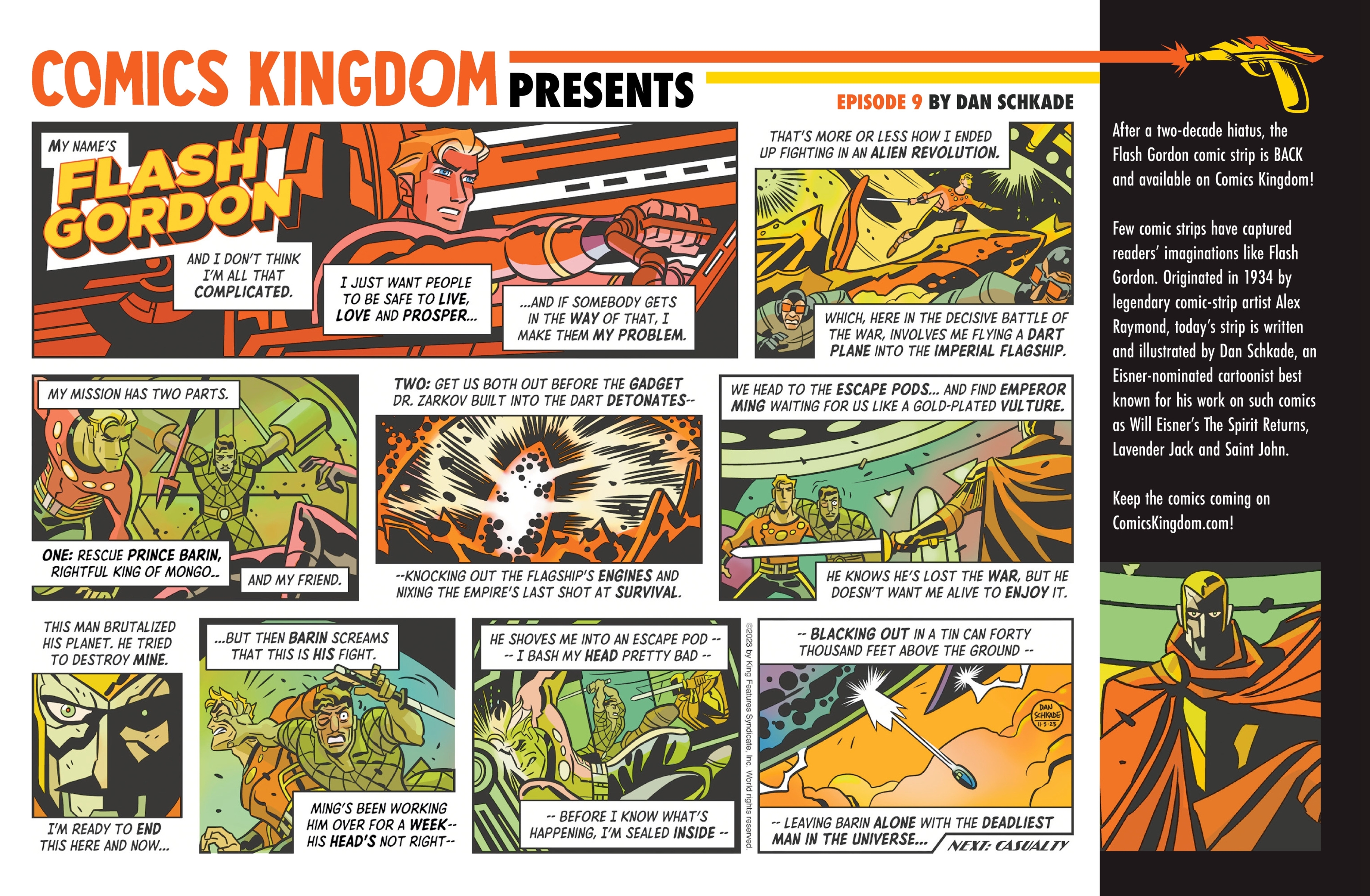 Read Flash Gordon Manga Online