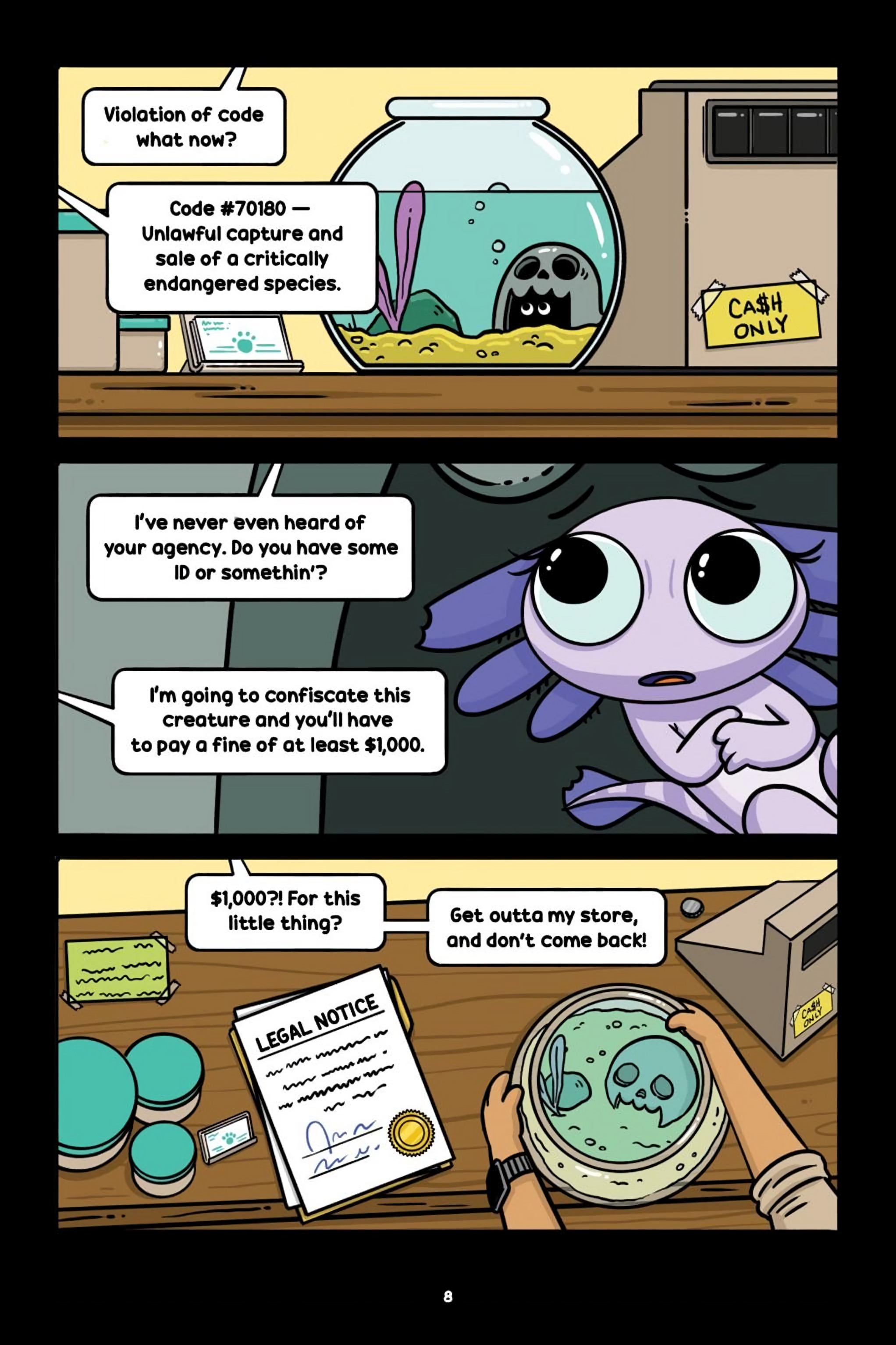 Read Max - A Little Axolotl Manga Online