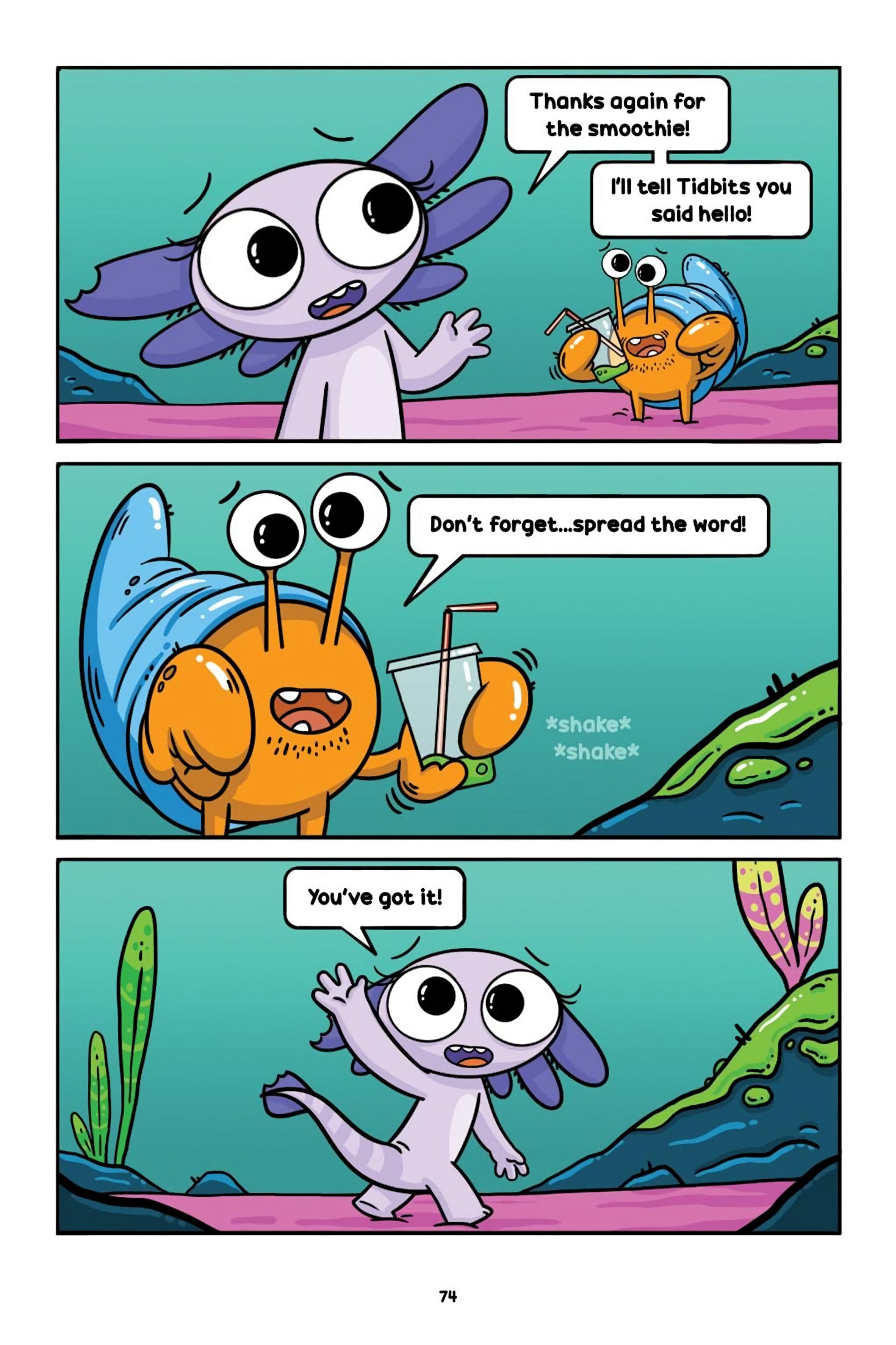 Read Max - A Little Axolotl Manga Online