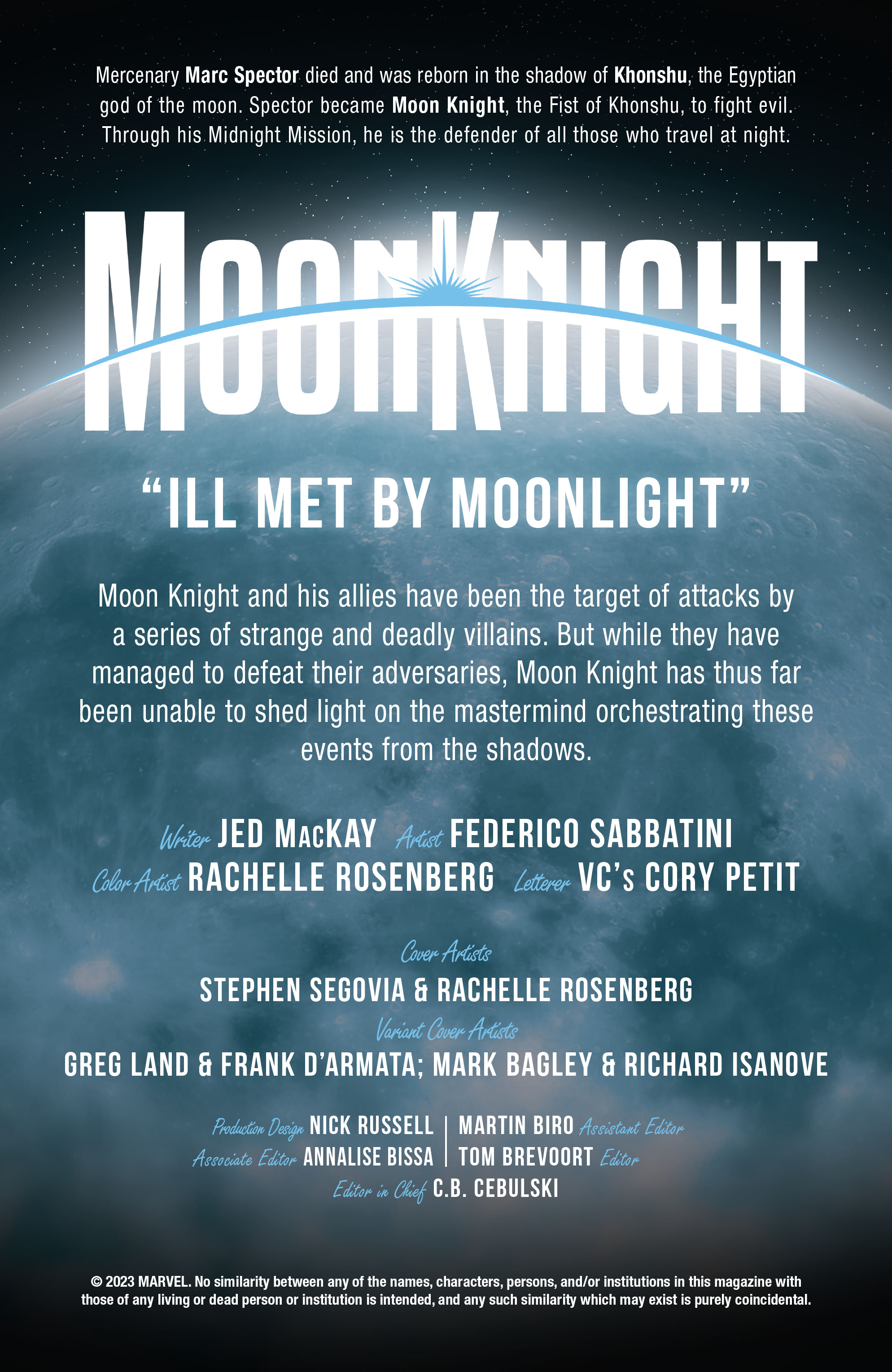 Read Moon Knight (2021-) Manga Online