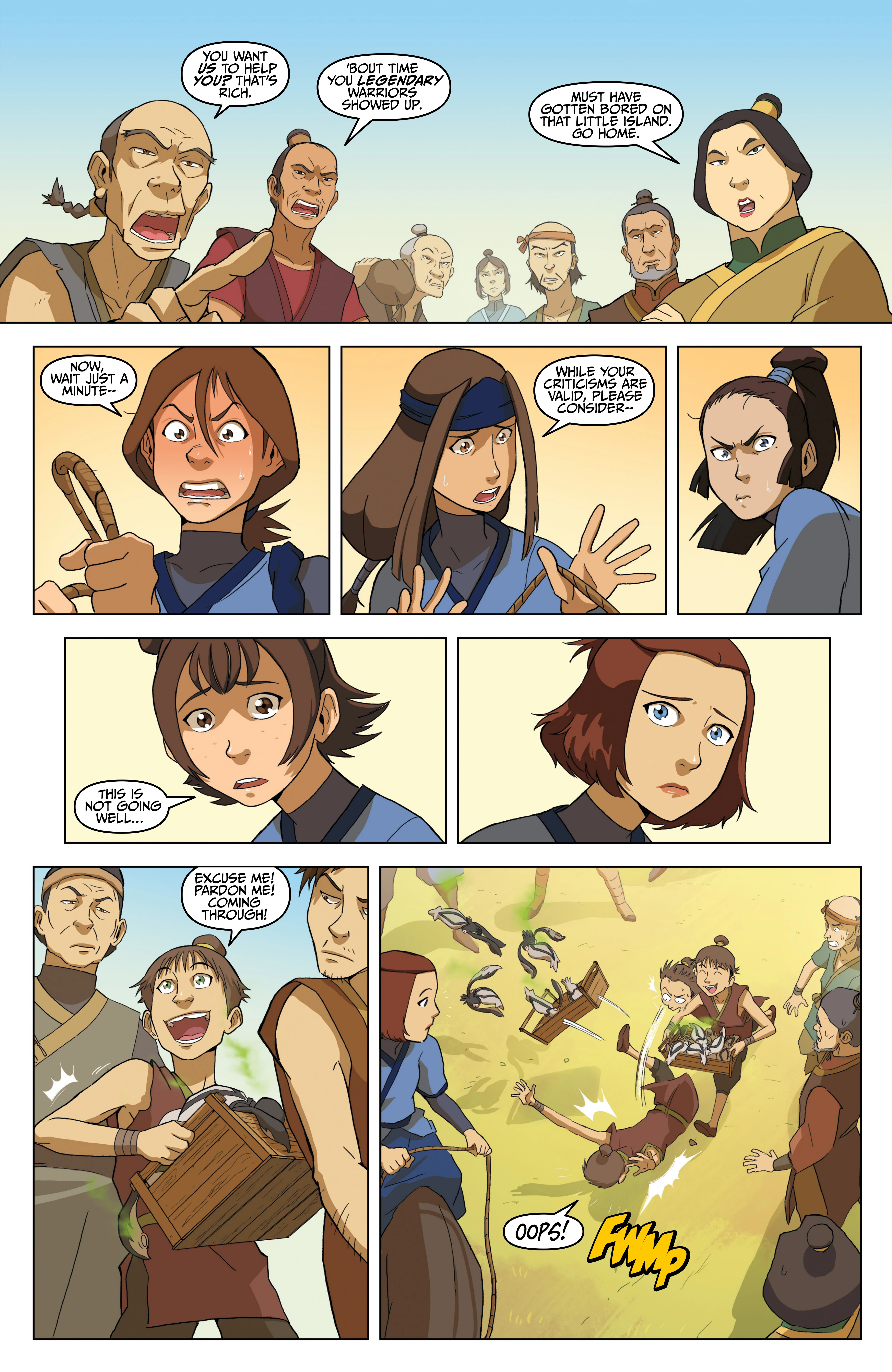 Read Nickelodeon Avatar_ The Last Airbender - The Kyoshi Warriors Manga Online