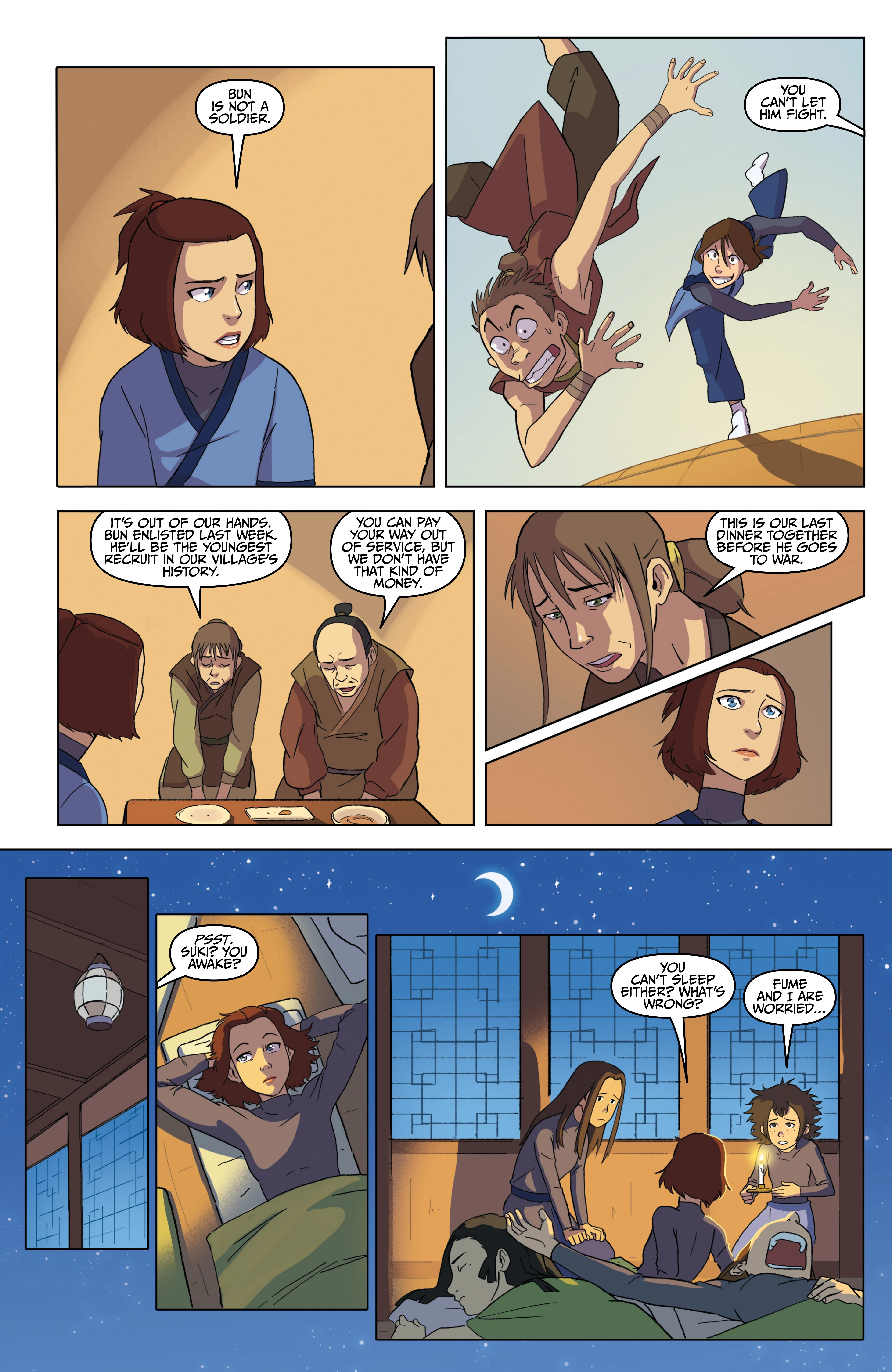 Read Nickelodeon Avatar_ The Last Airbender - The Kyoshi Warriors Manga Online