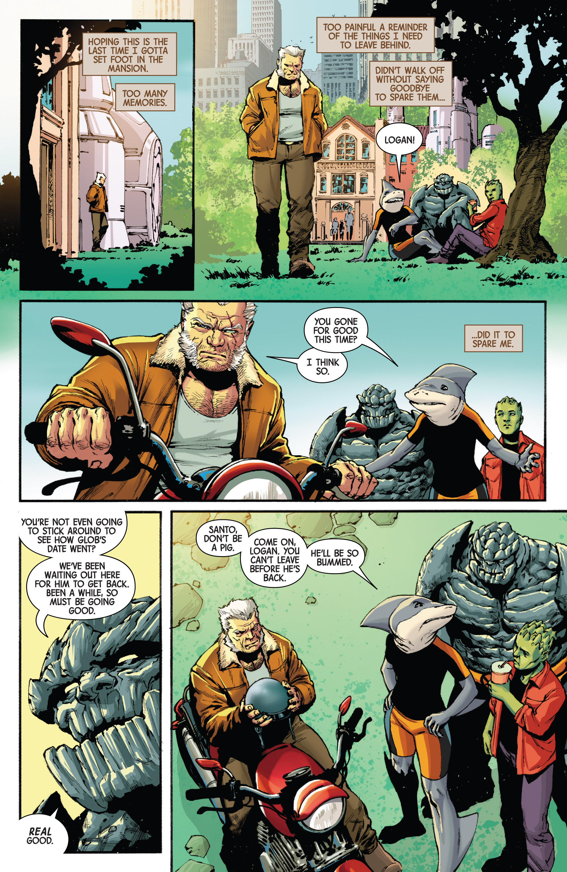 Read Old Man Logan (2015-) Manga Online