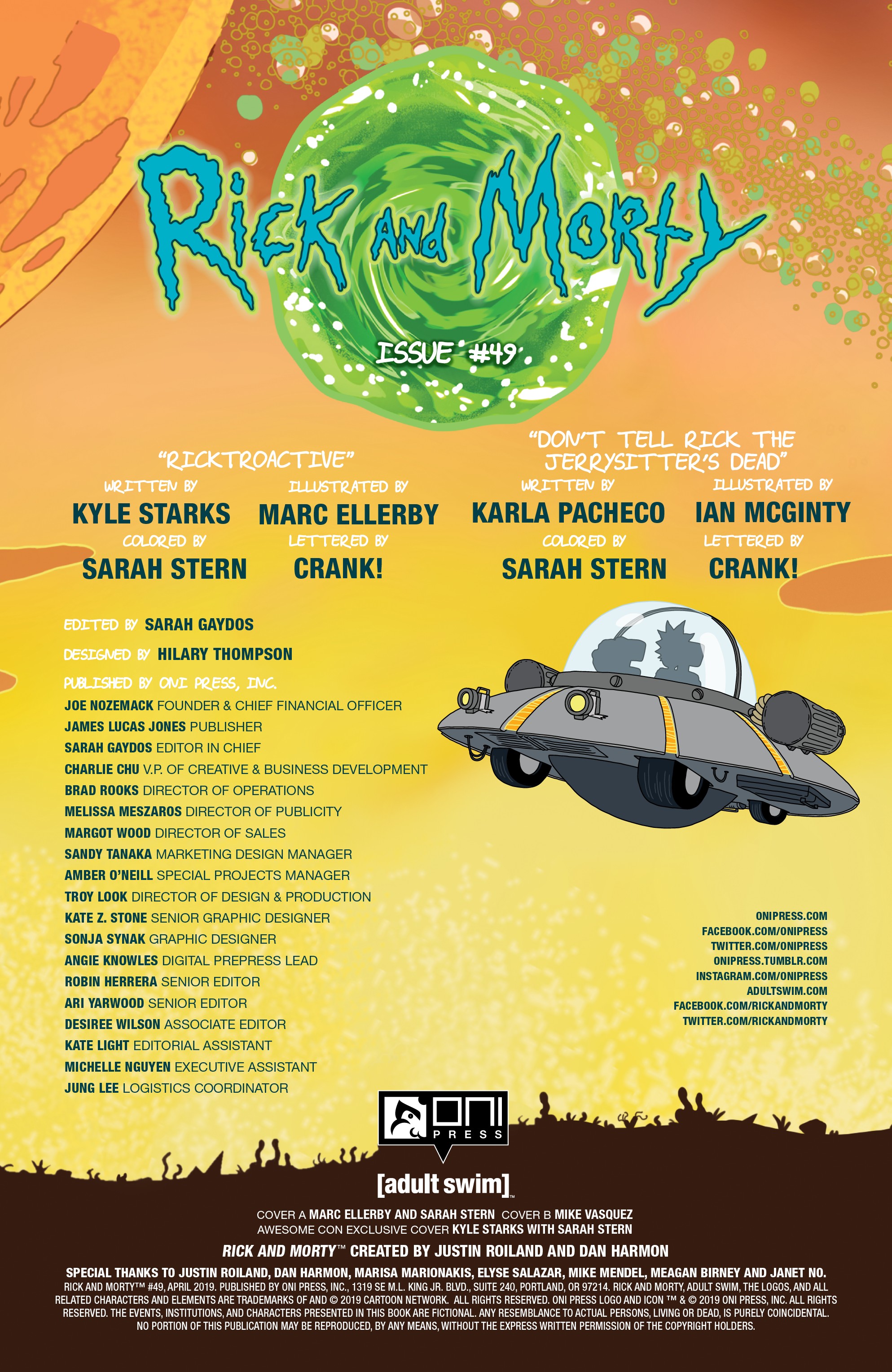 Read Rick and Morty (2015-) Manga Online