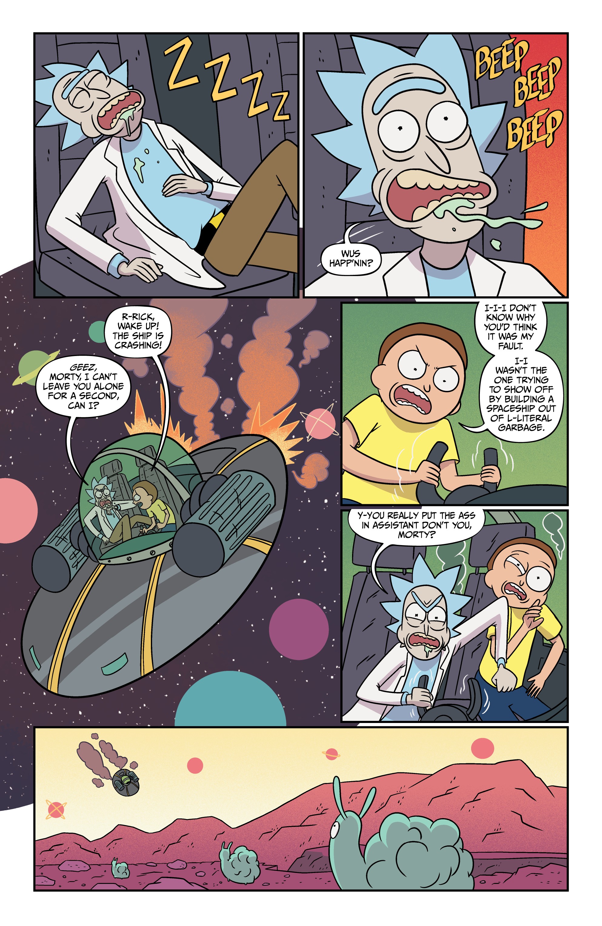 Read Rick and Morty (2015-) Manga Online