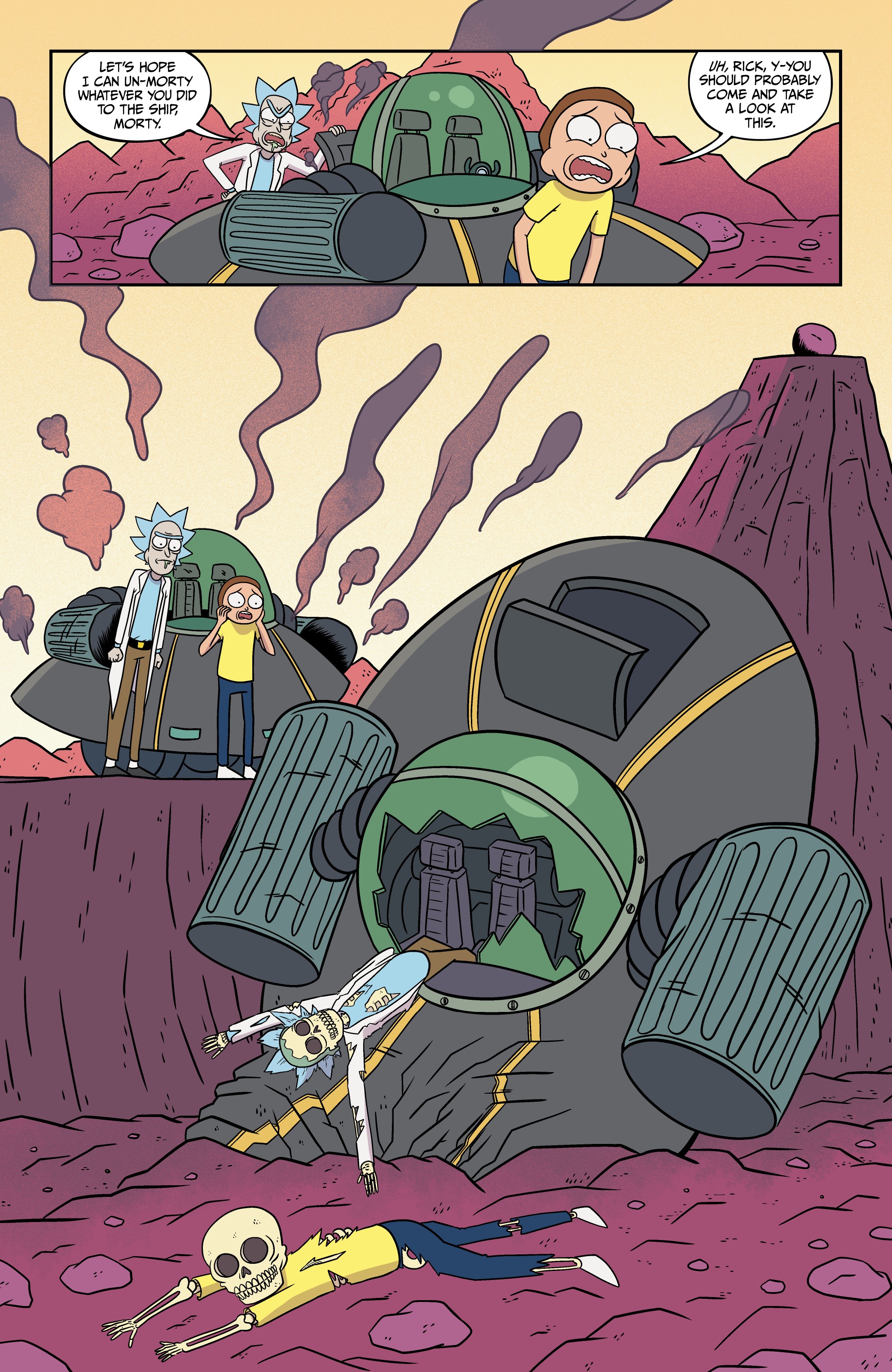 Read Rick and Morty (2015-) Manga Online