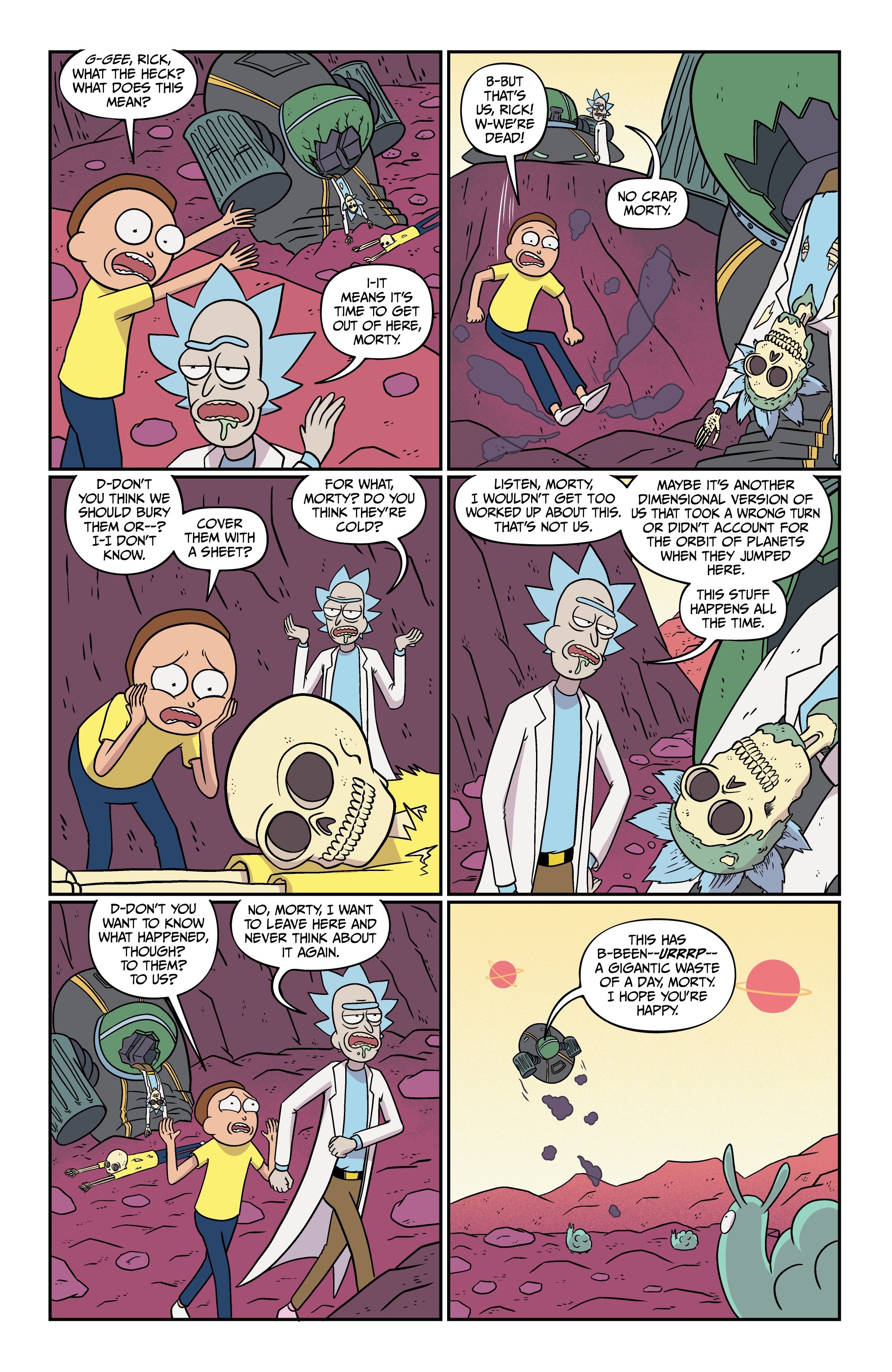 Read Rick and Morty (2015-) Manga Online