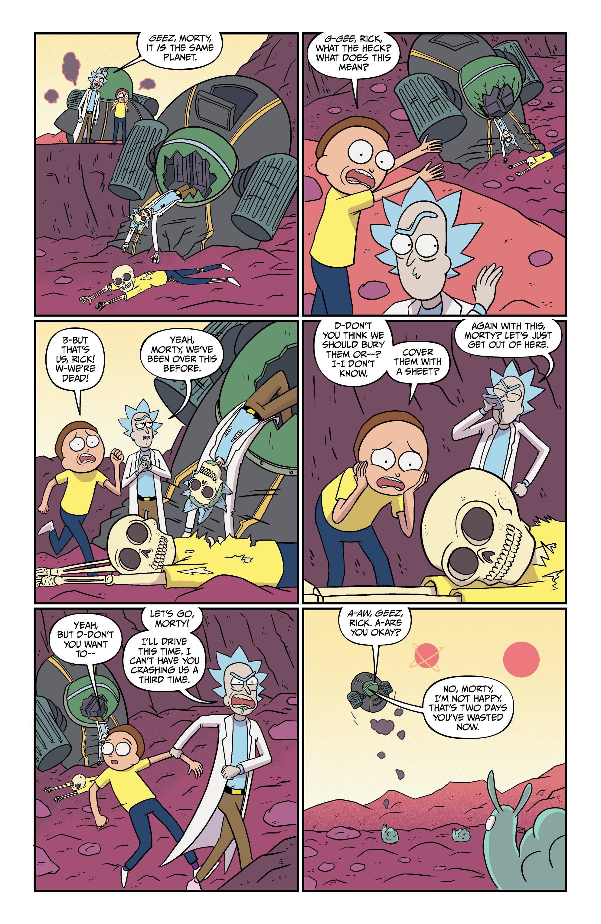 Read Rick and Morty (2015-) Manga Online