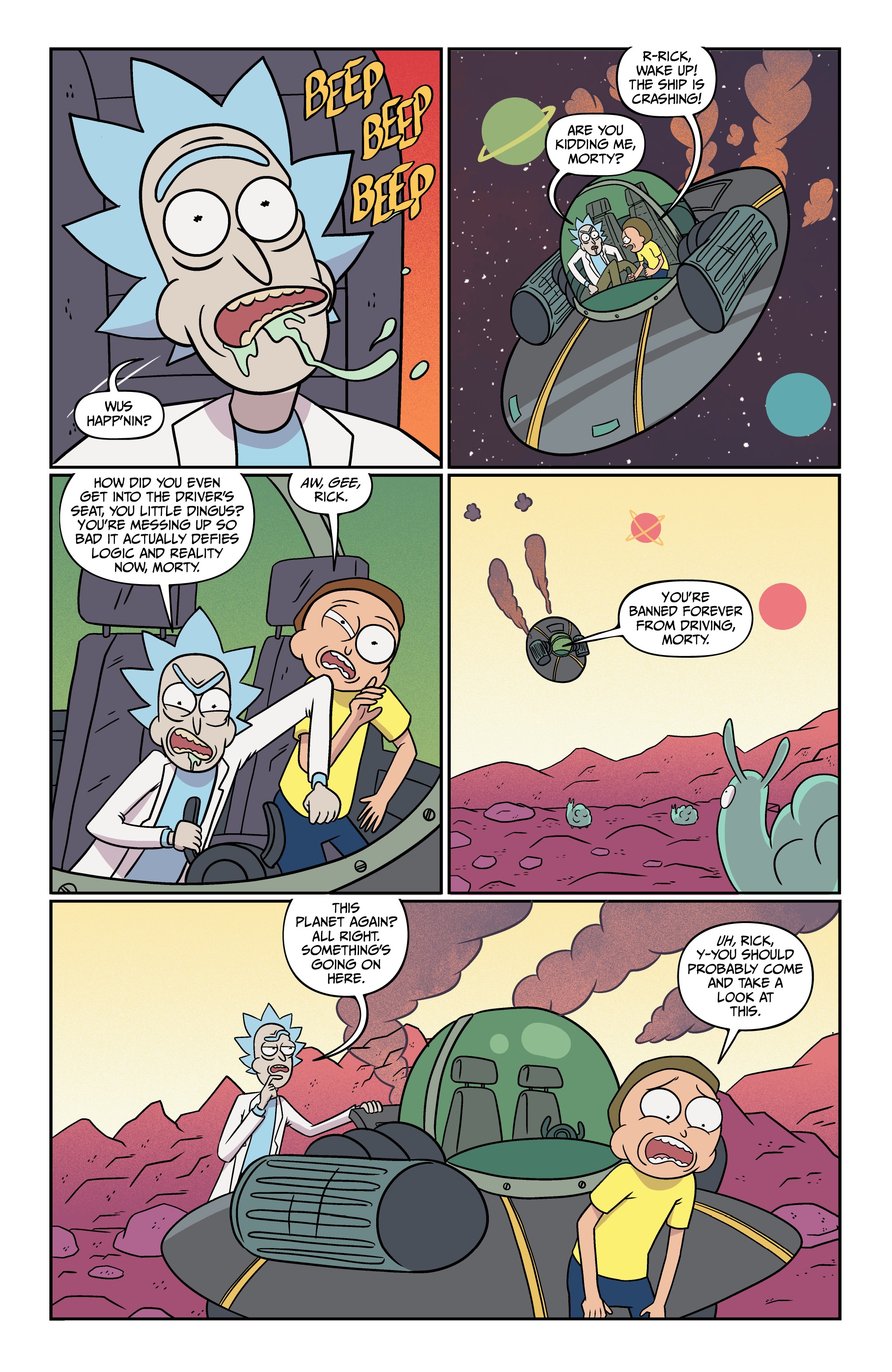 Read Rick and Morty (2015-) Manga Online