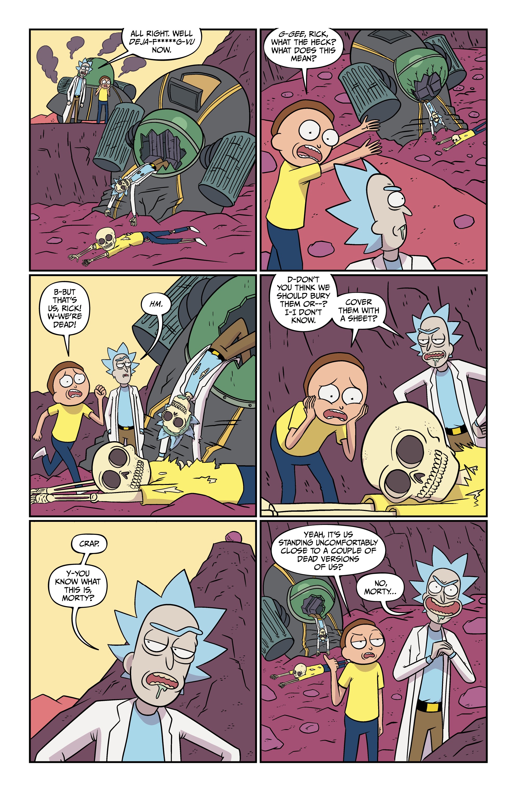 Read Rick and Morty (2015-) Manga Online