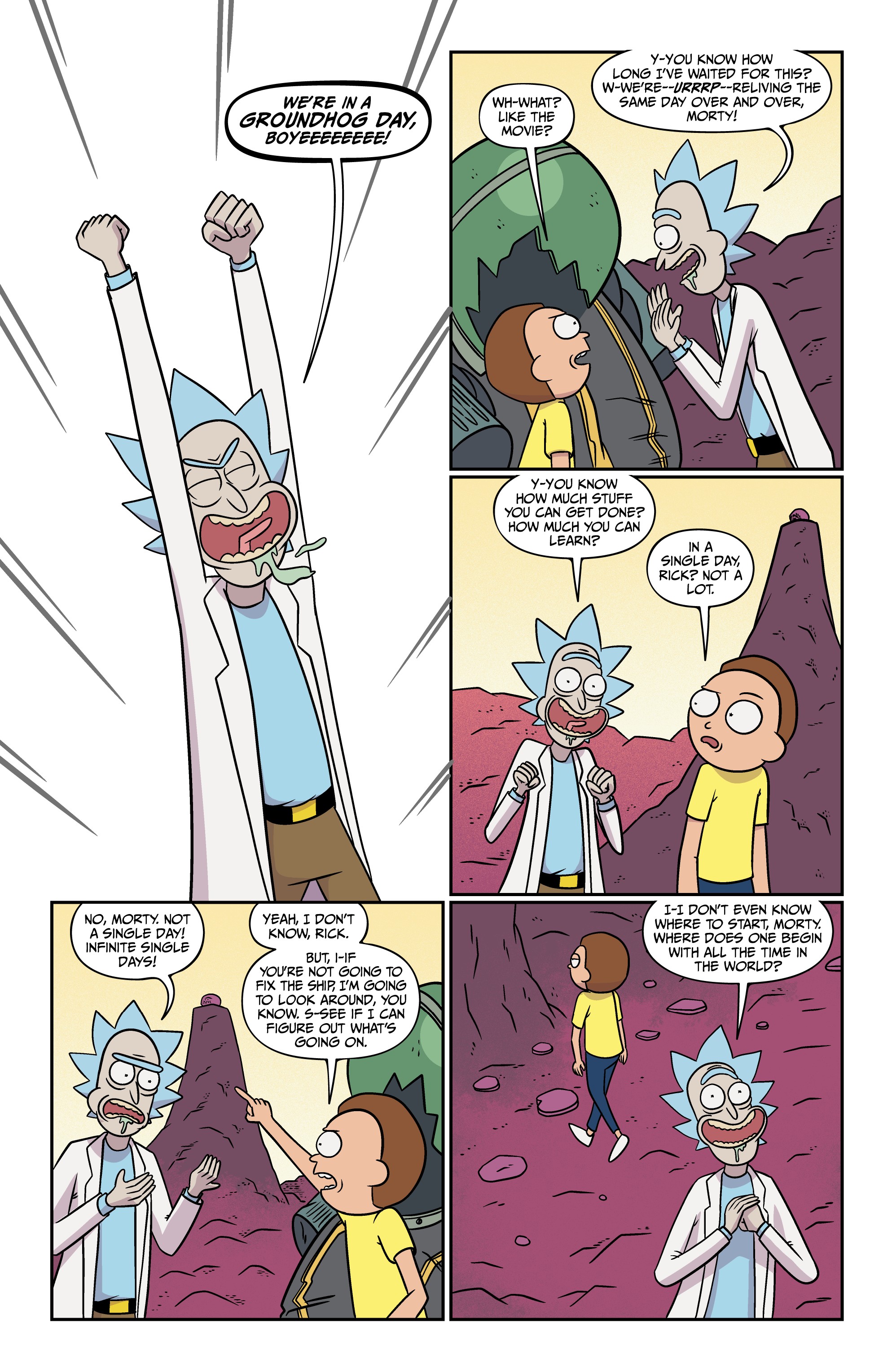 Read Rick and Morty (2015-) Manga Online