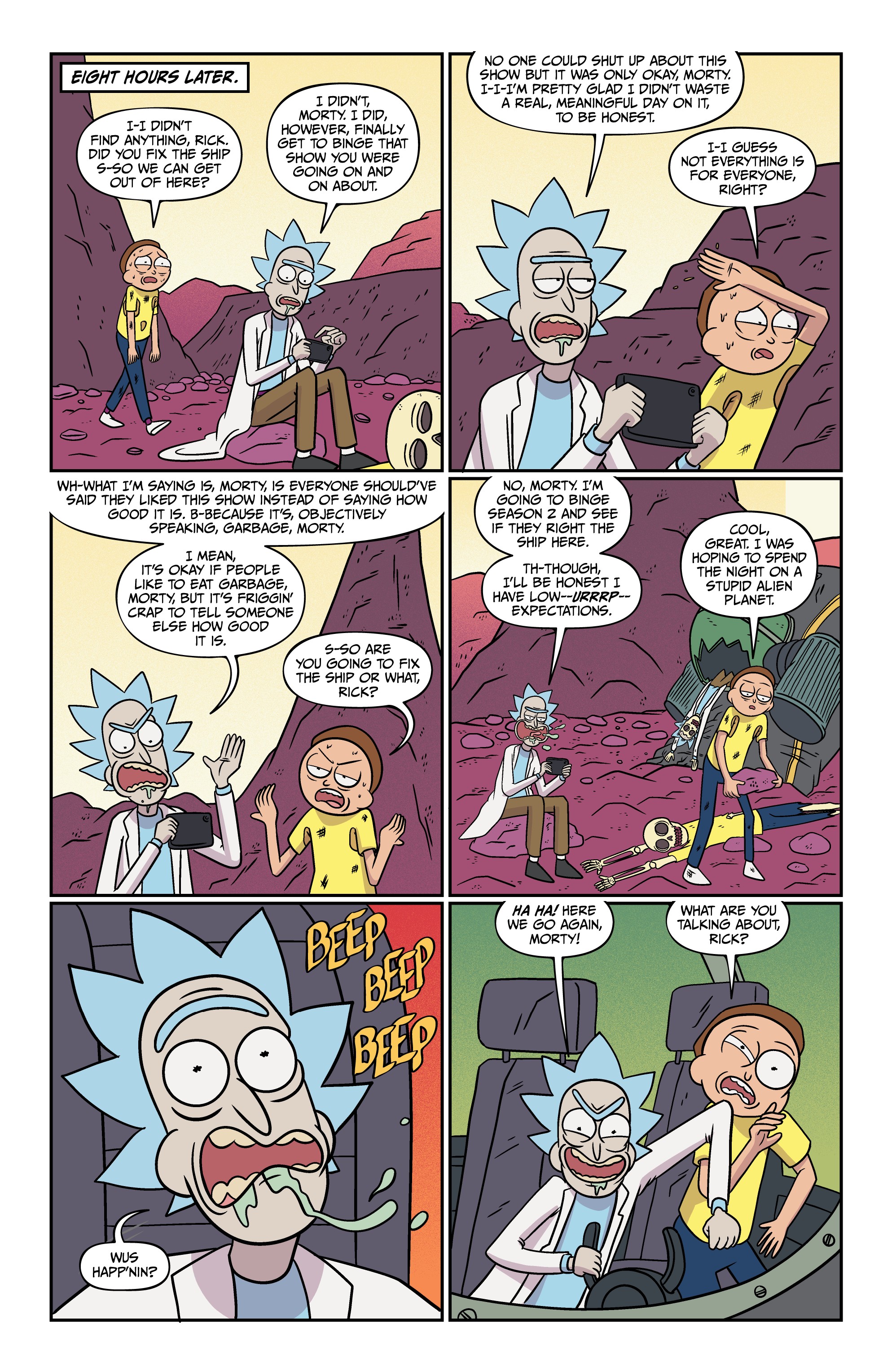 Read Rick and Morty (2015-) Manga Online