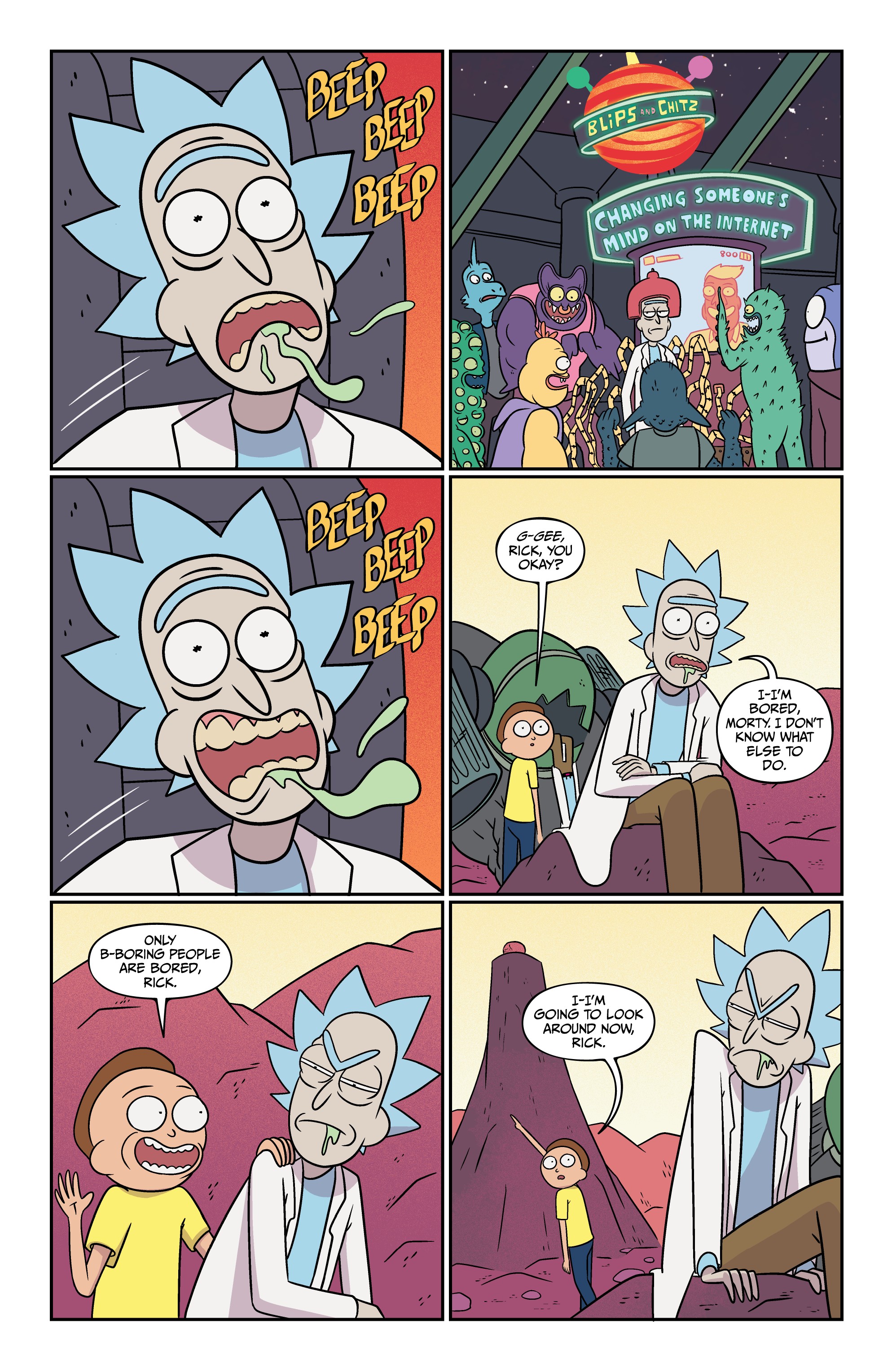 Read Rick and Morty (2015-) Manga Online