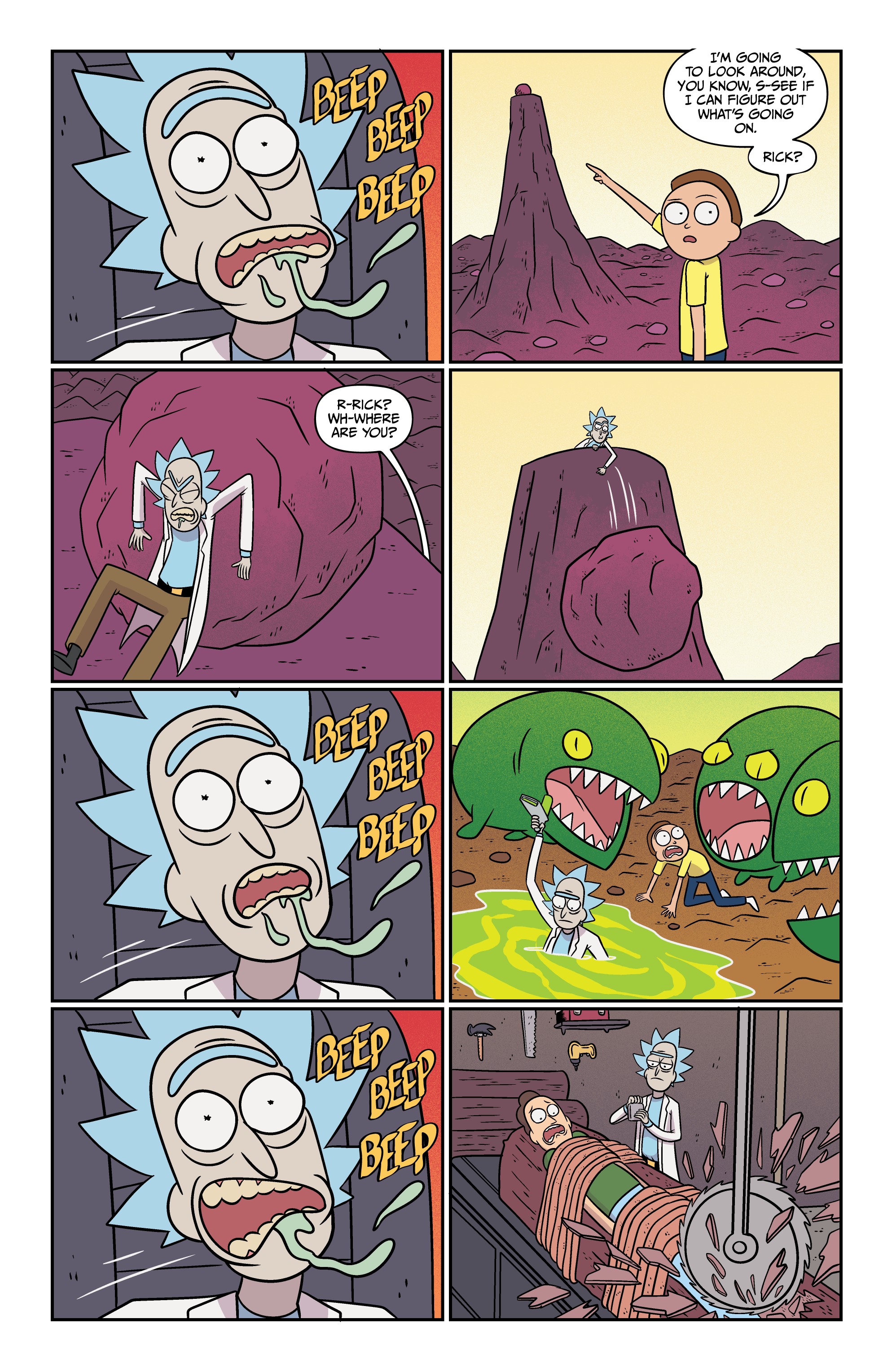 Read Rick and Morty (2015-) Manga Online