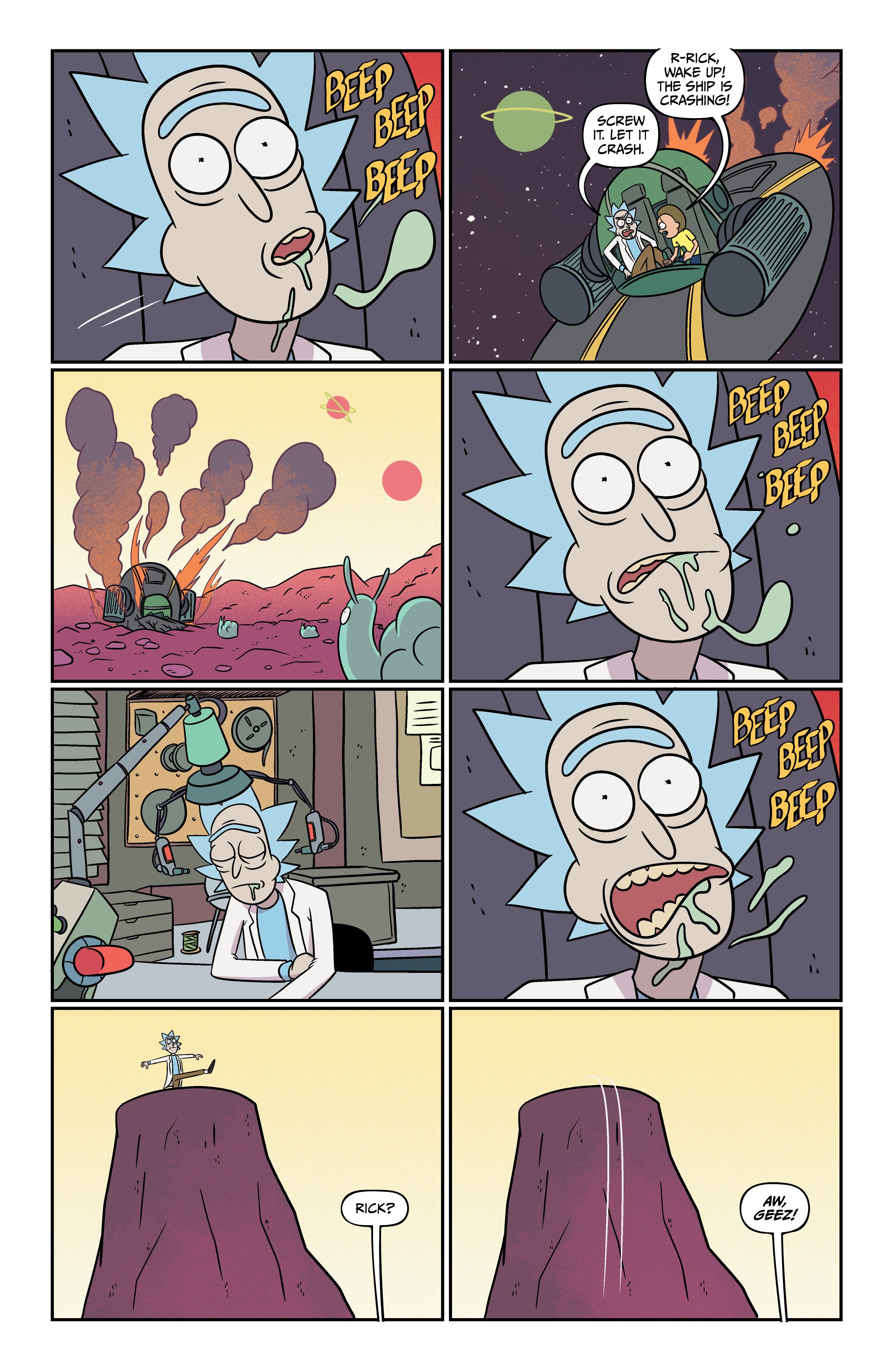 Read Rick and Morty (2015-) Manga Online