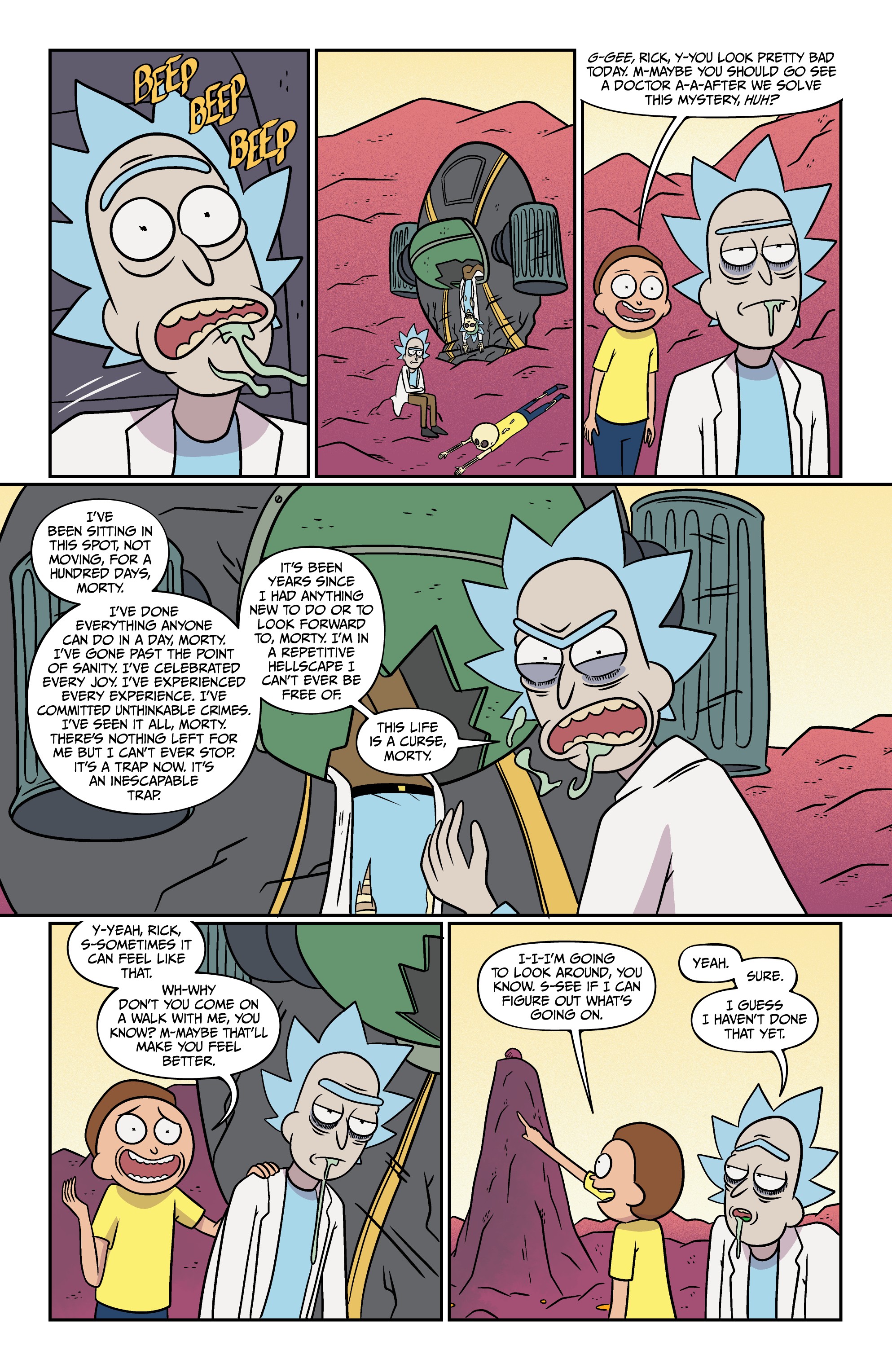 Read Rick and Morty (2015-) Manga Online