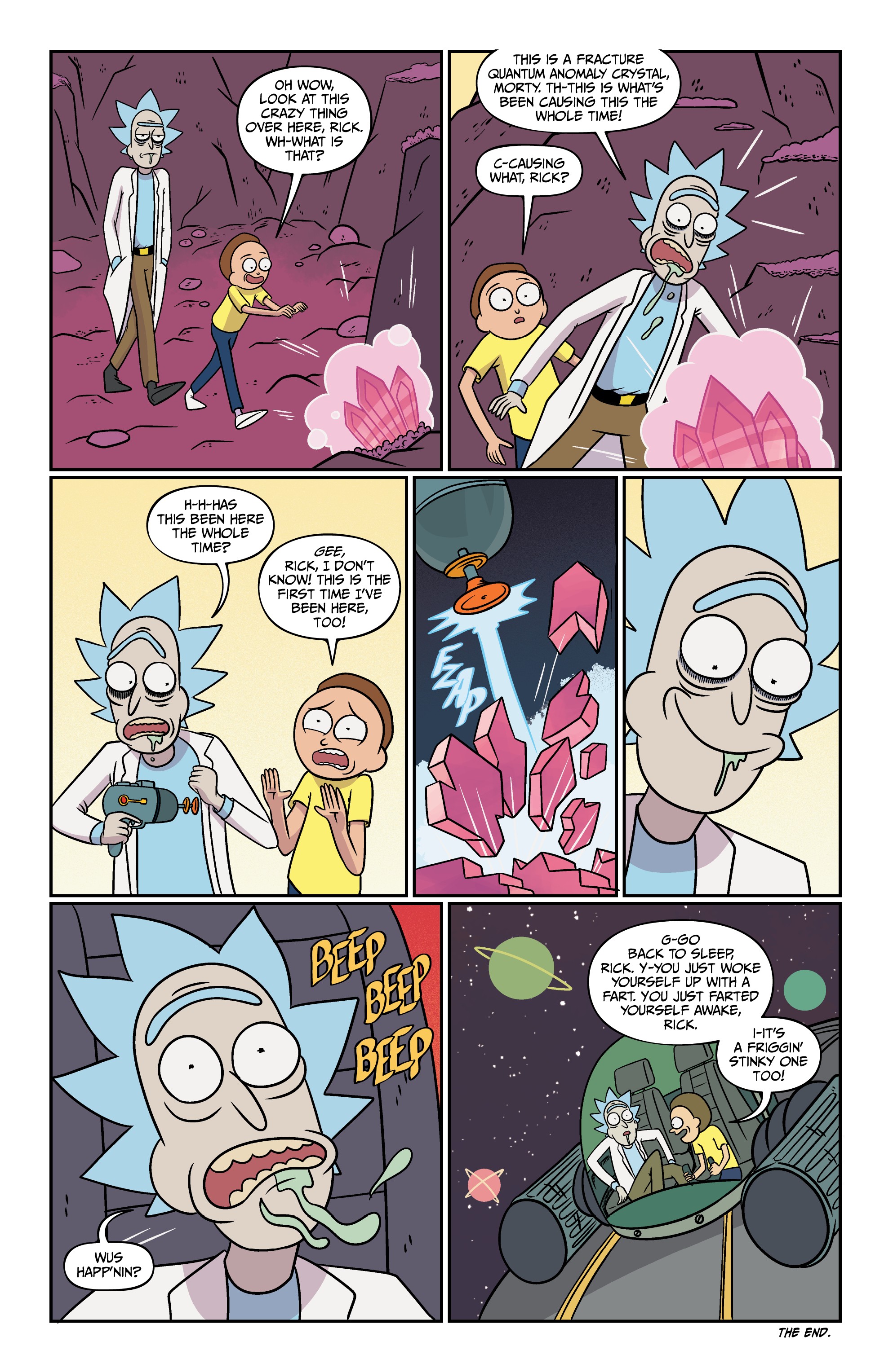 Read Rick and Morty (2015-) Manga Online
