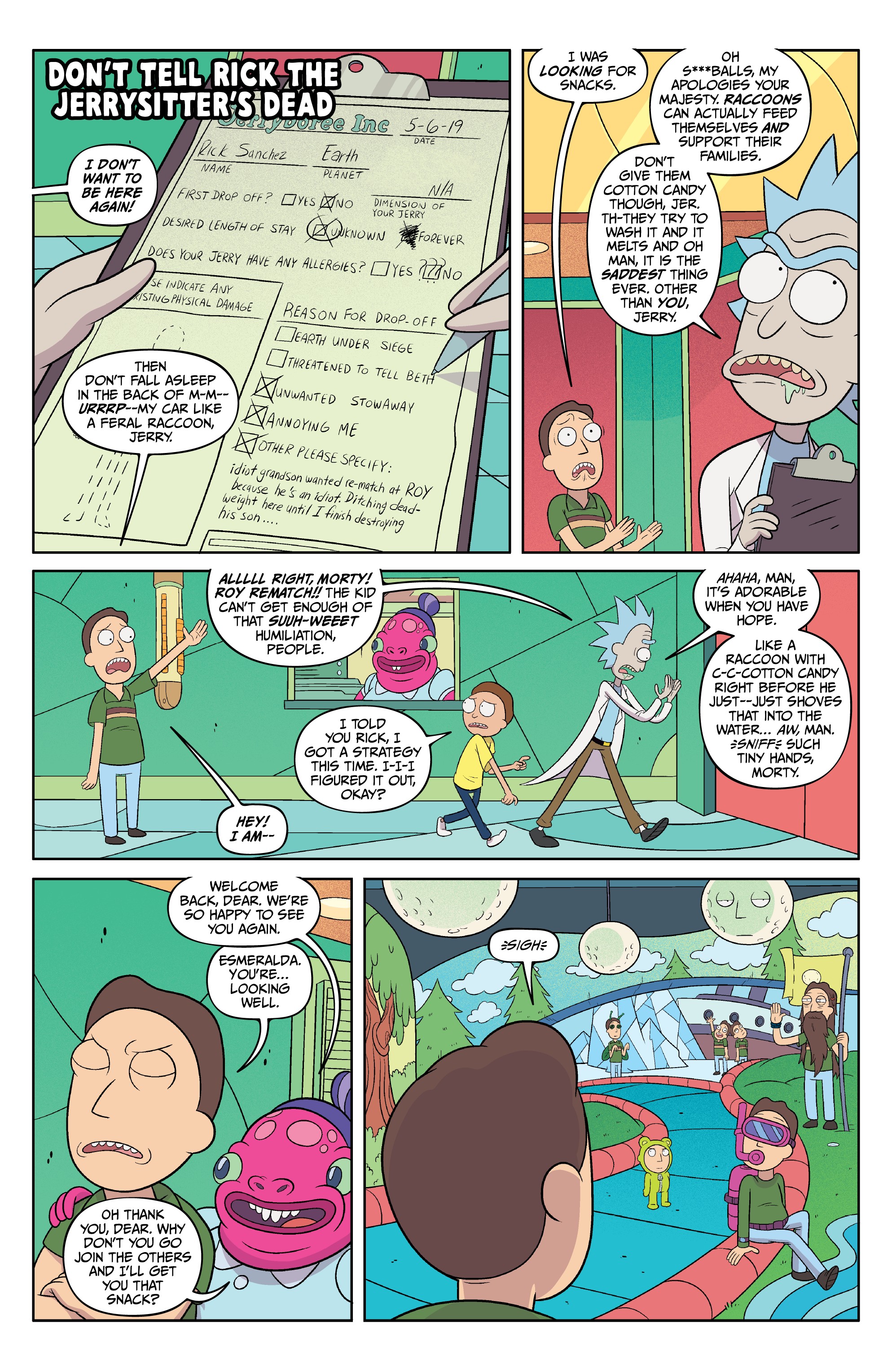 Read Rick and Morty (2015-) Manga Online