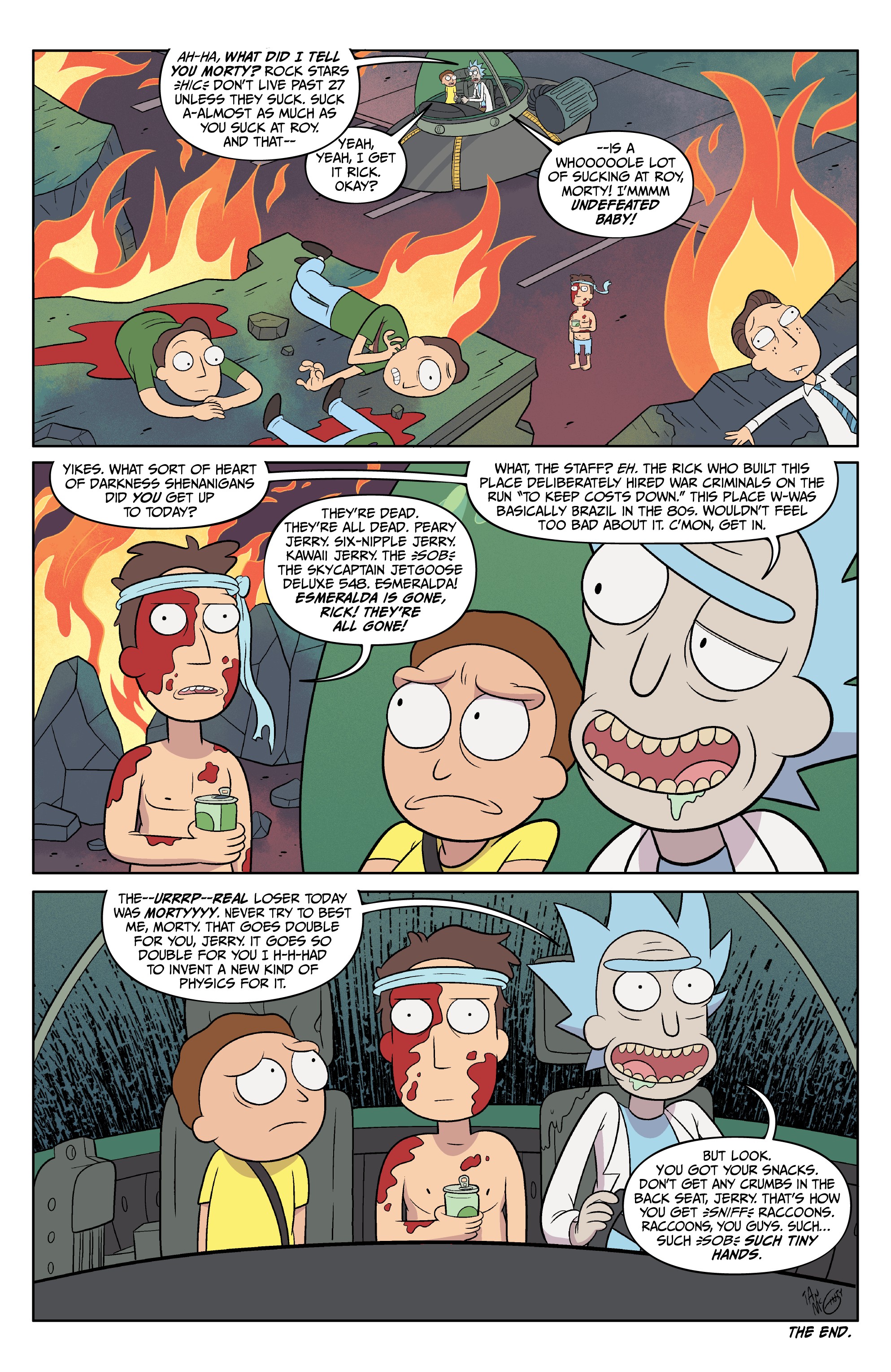 Read Rick and Morty (2015-) Manga Online