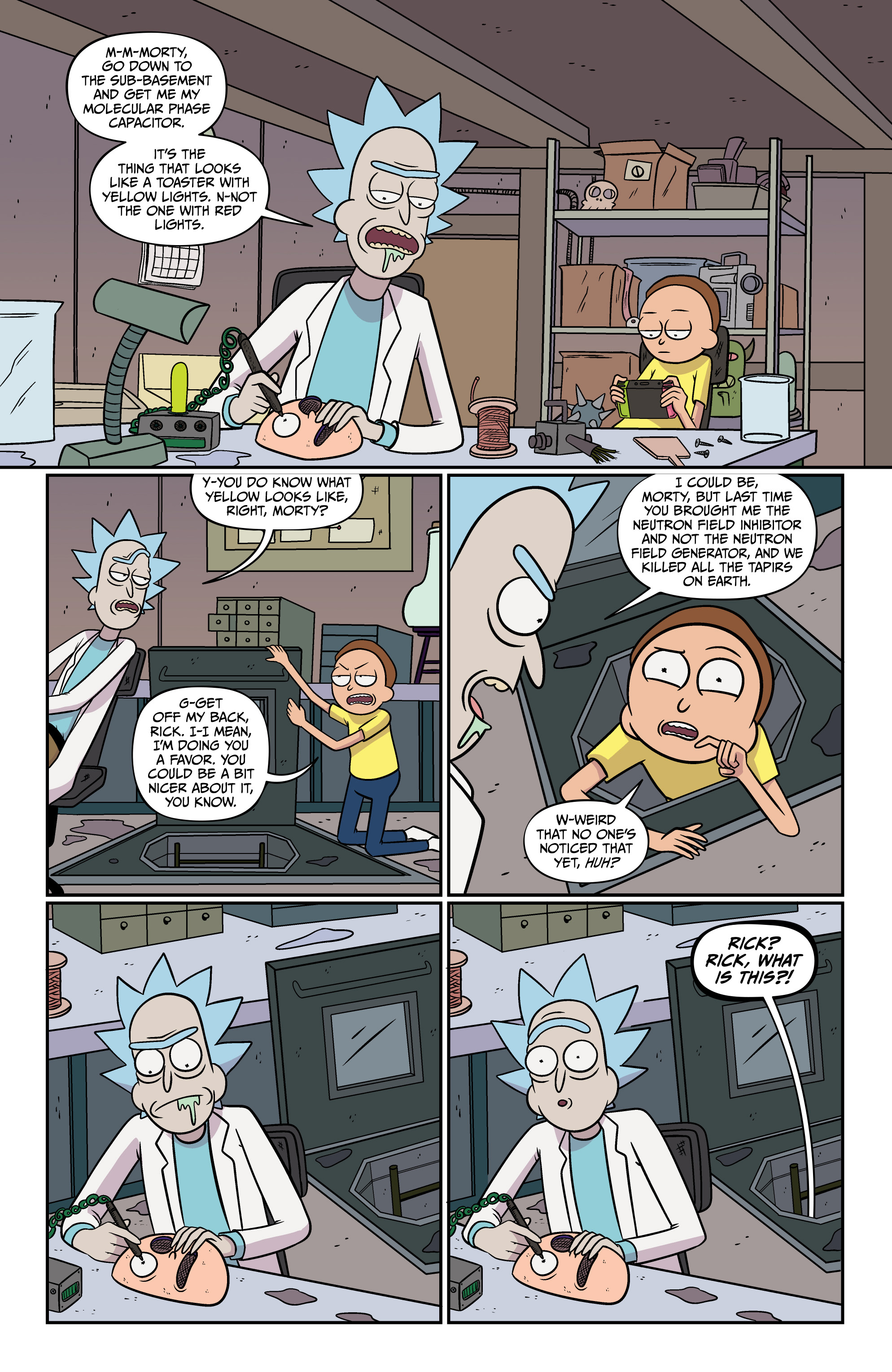 Read Rick and Morty (2015-) Manga Online
