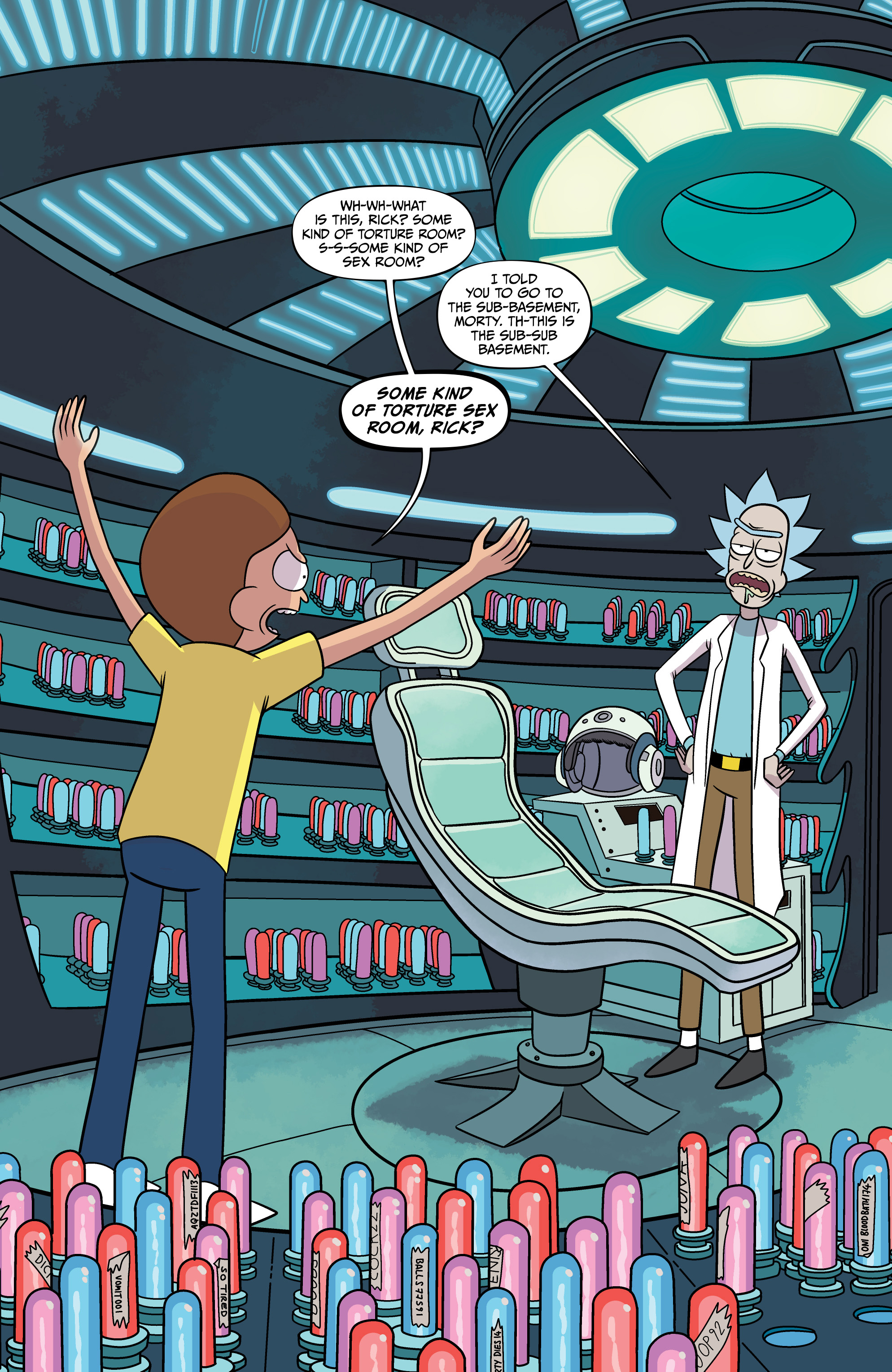 Read Rick and Morty (2015-) Manga Online