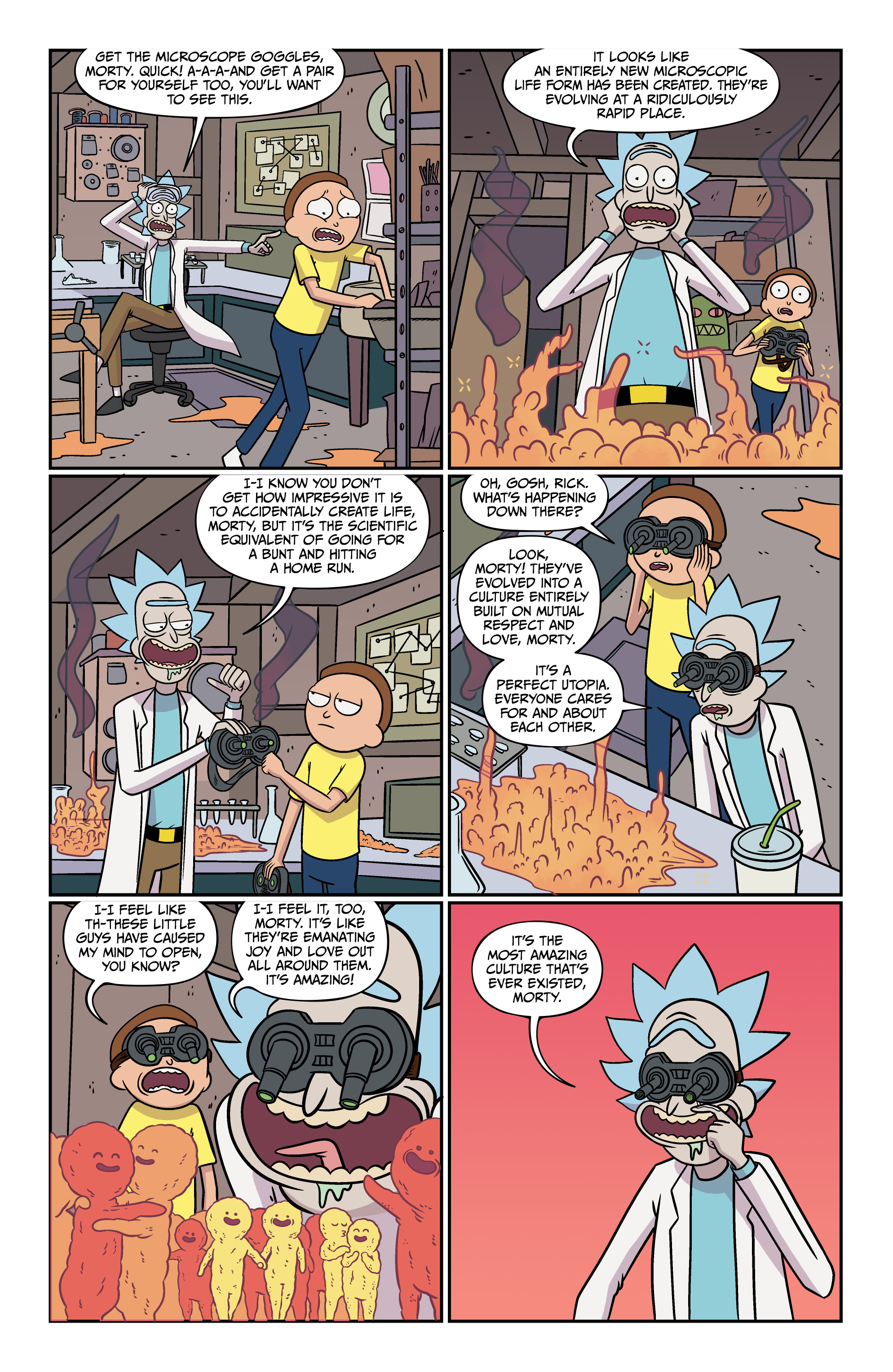 Read Rick and Morty (2015-) Manga Online
