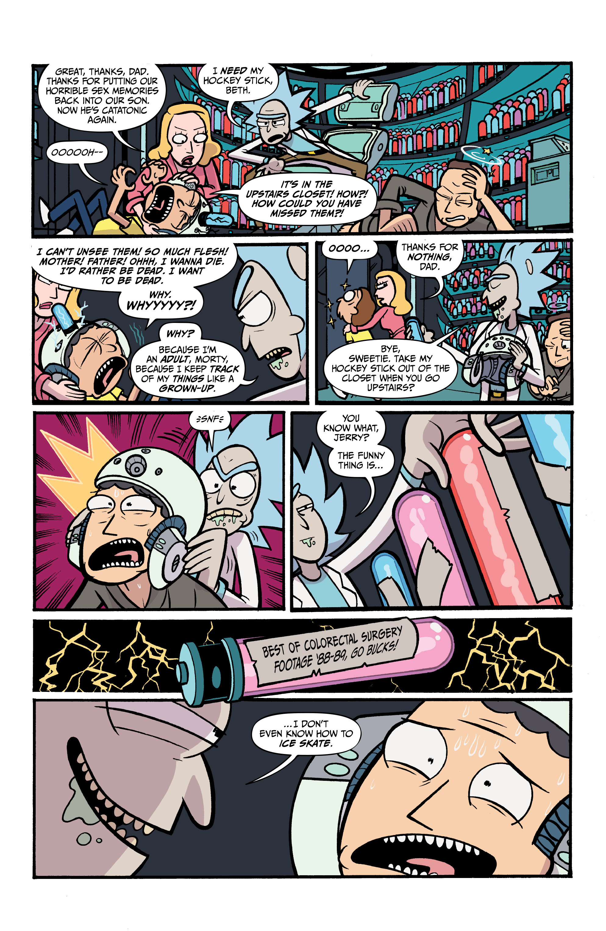 Read Rick and Morty (2015-) Manga Online