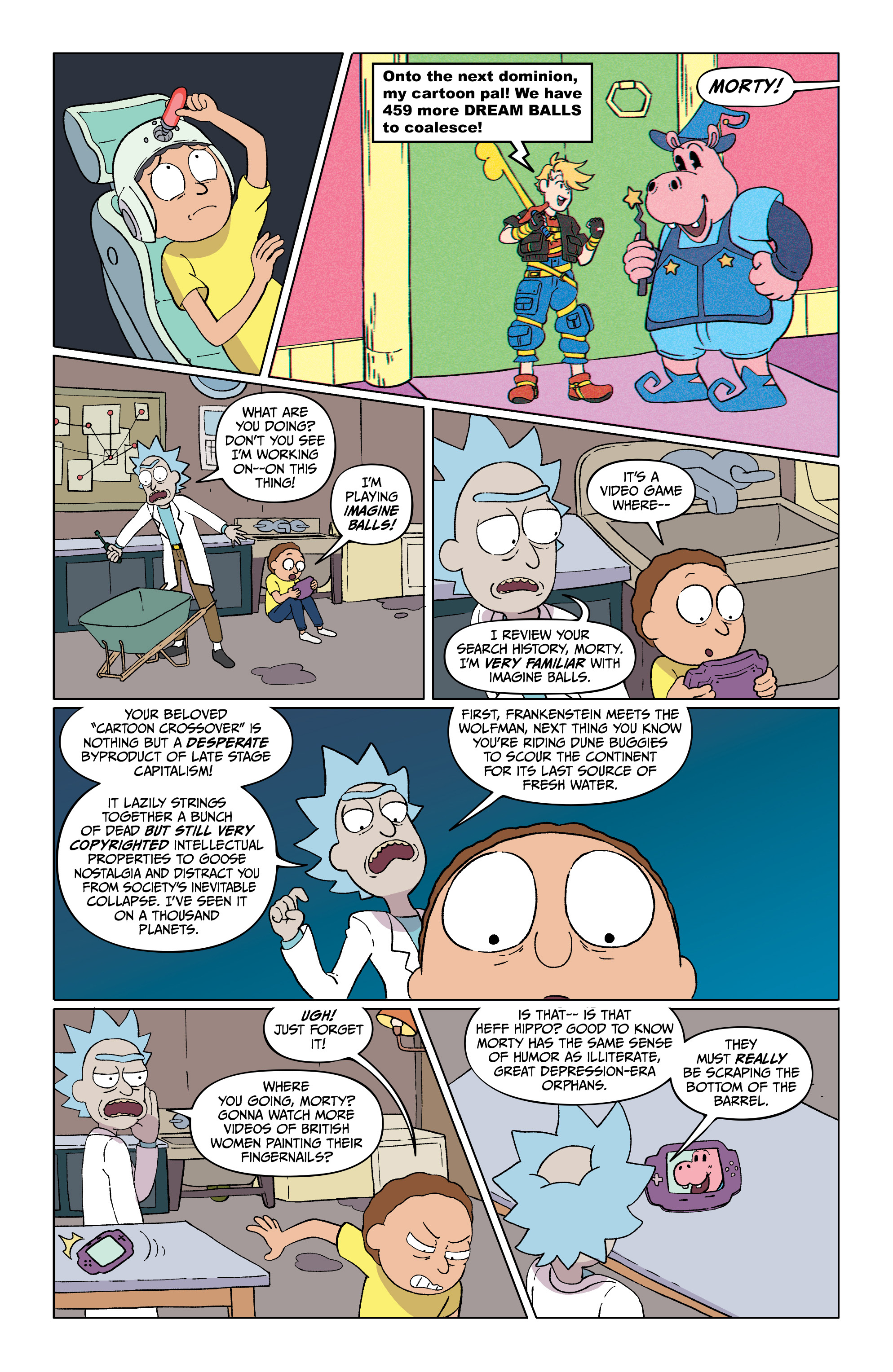 Read Rick and Morty (2015-) Manga Online