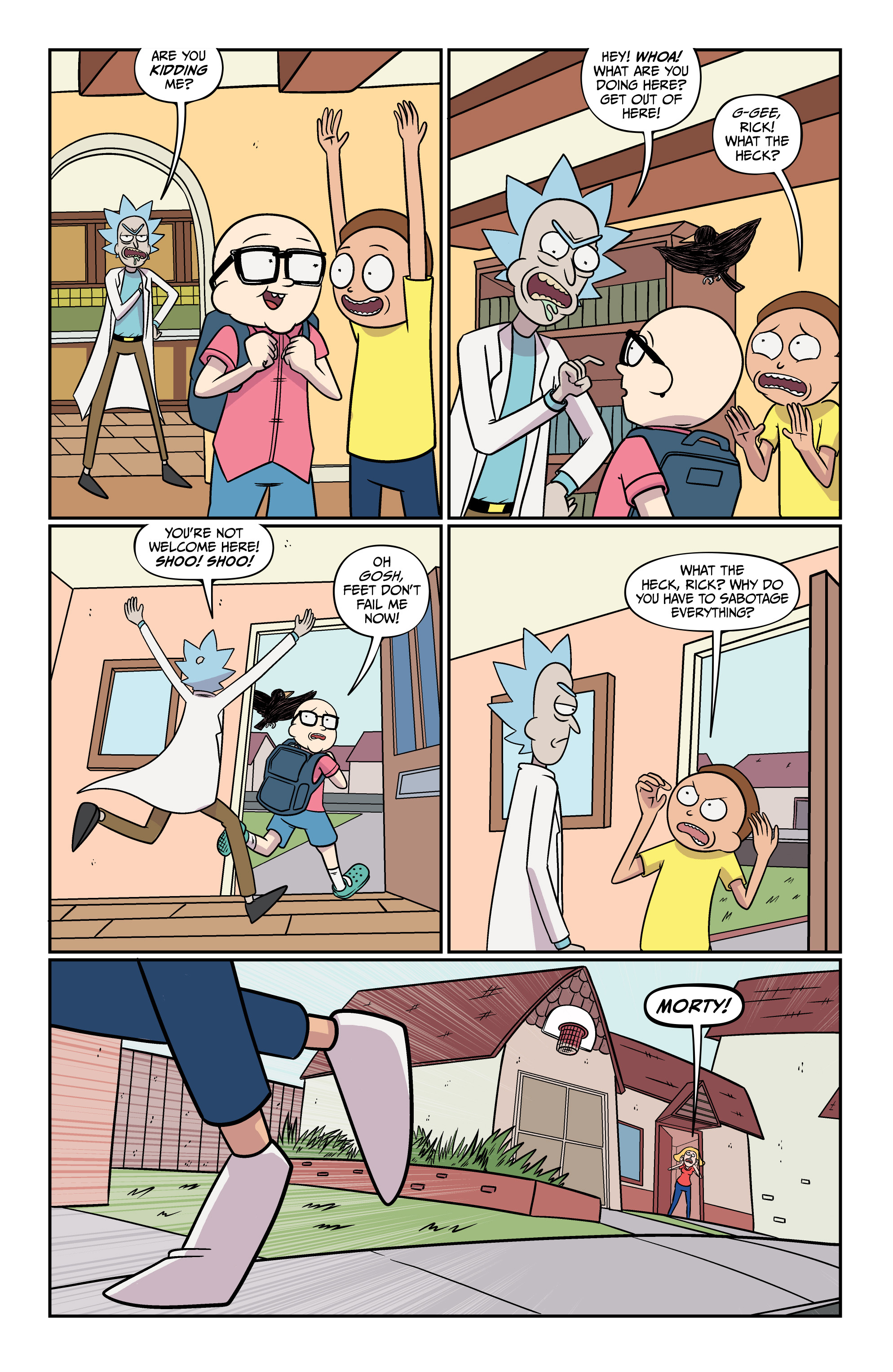 Read Rick and Morty (2015-) Manga Online