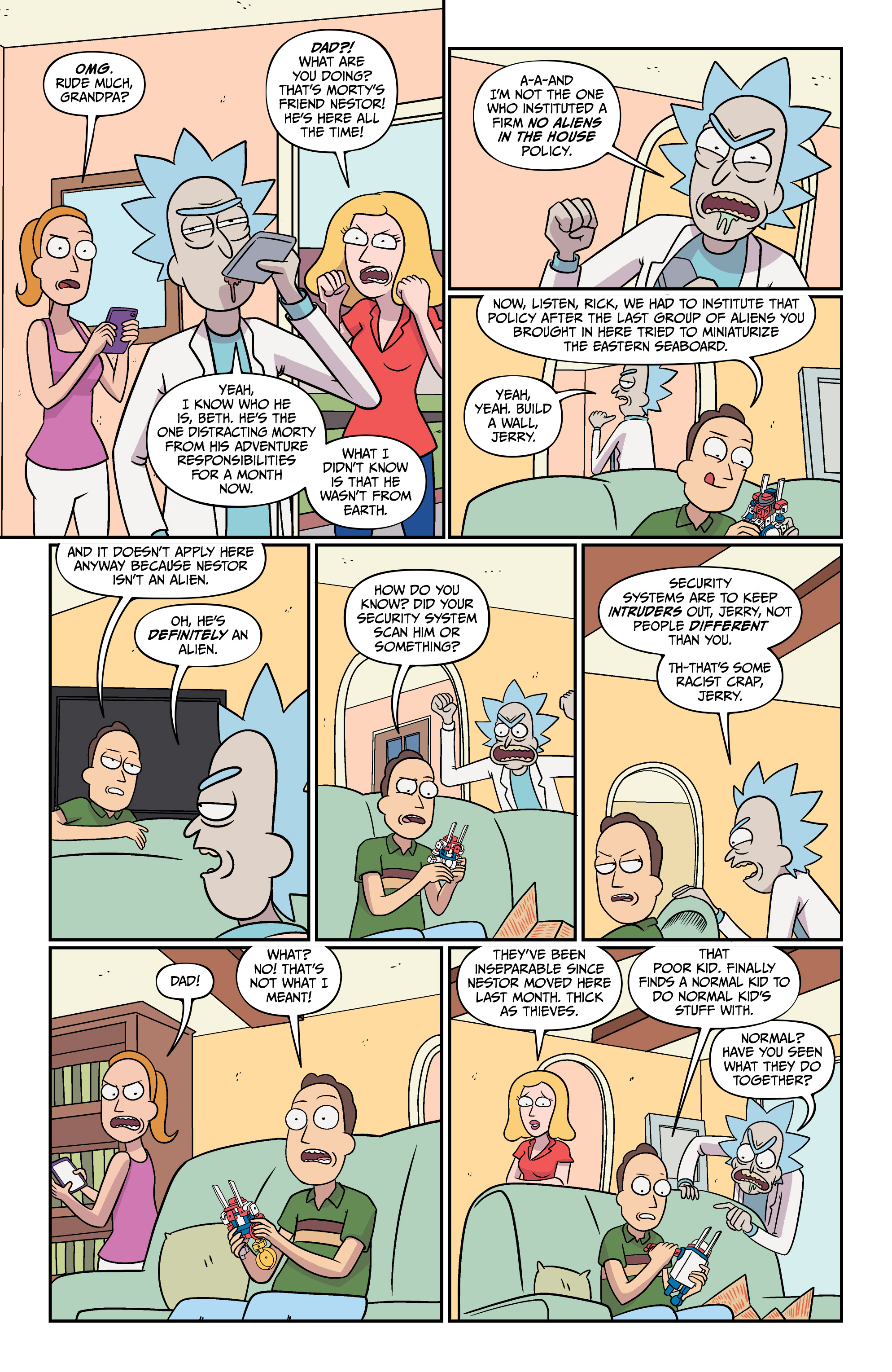Read Rick and Morty (2015-) Manga Online