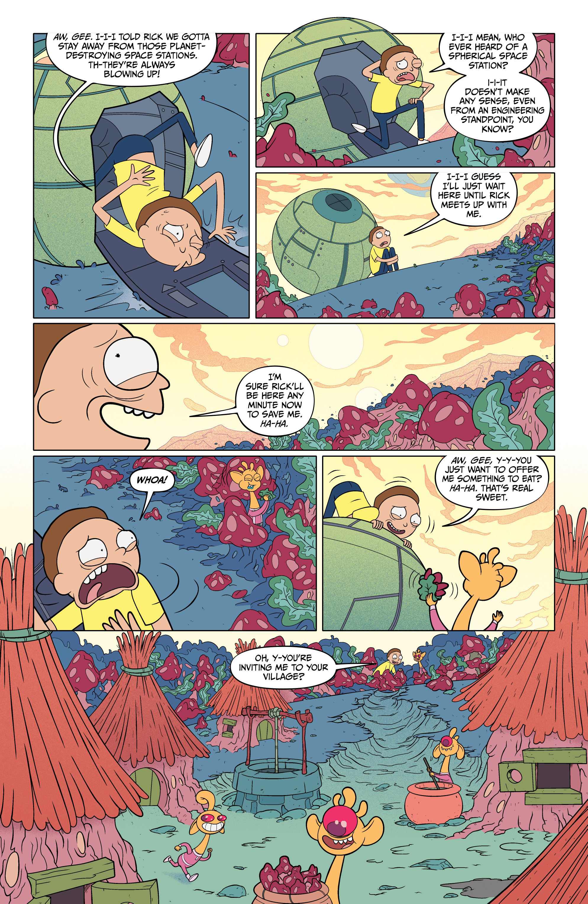 Read Rick and Morty (2015-) Manga Online