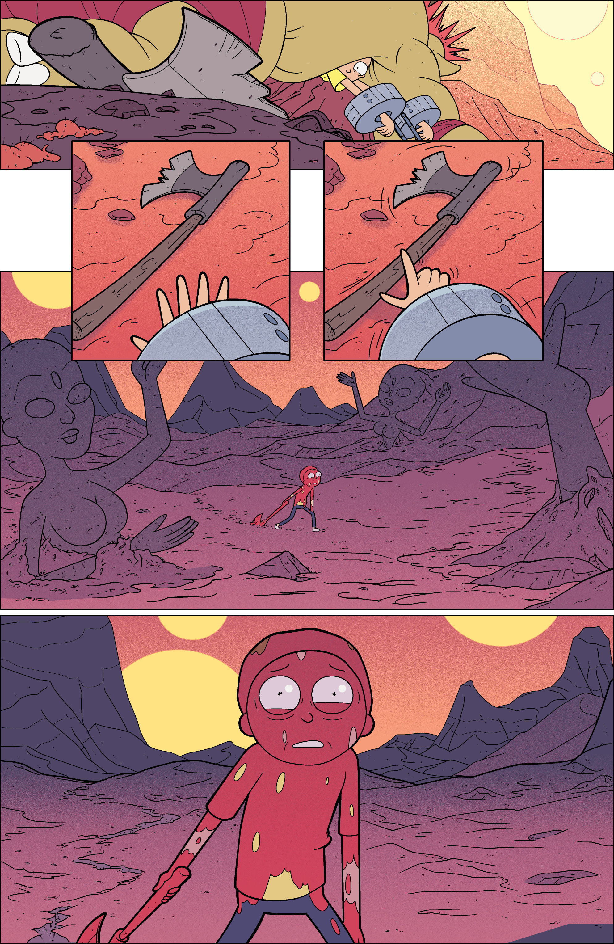 Read Rick and Morty (2015-) Manga Online