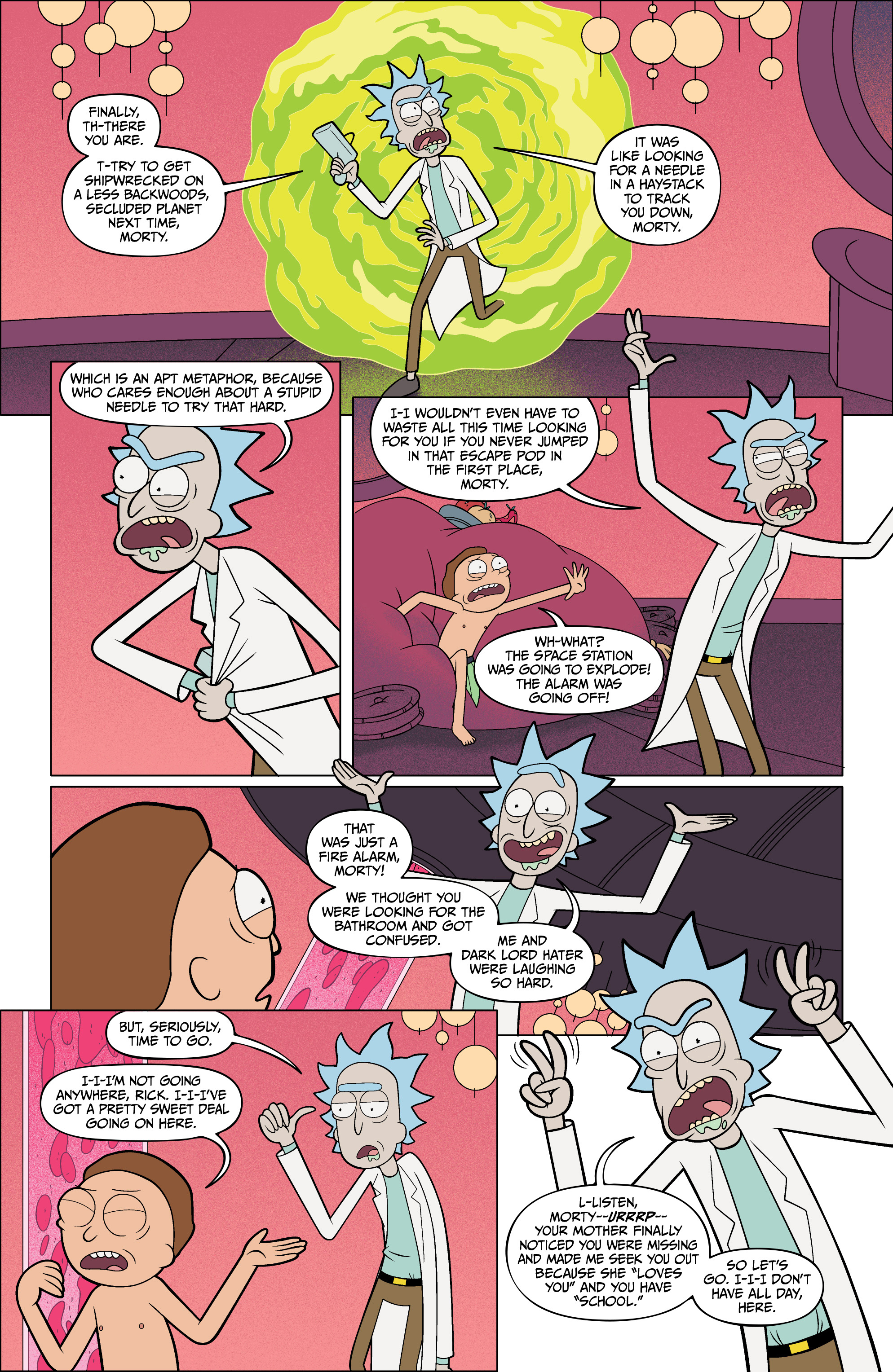 Read Rick and Morty (2015-) Manga Online