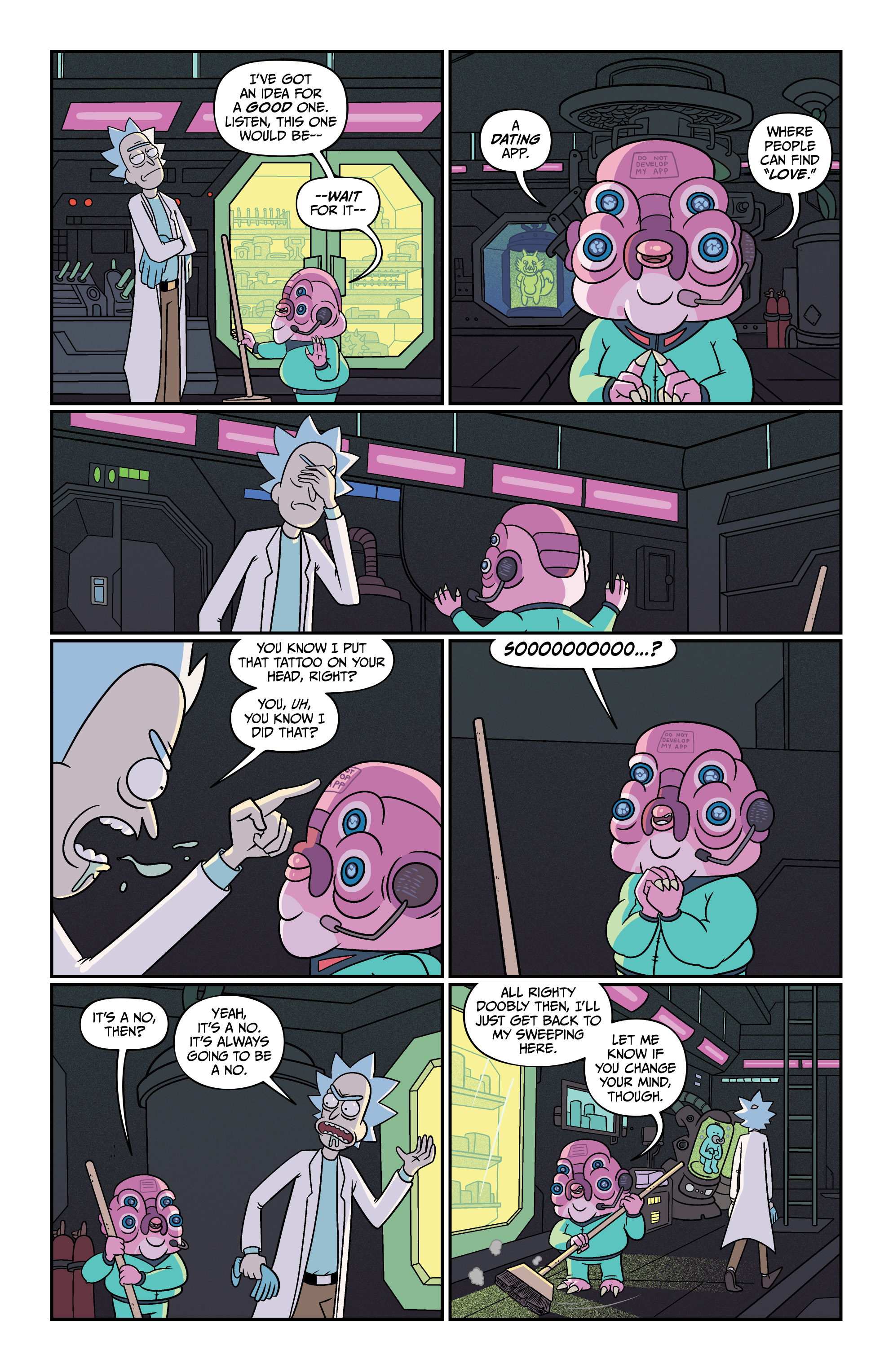 Read Rick and Morty (2015-) Manga Online