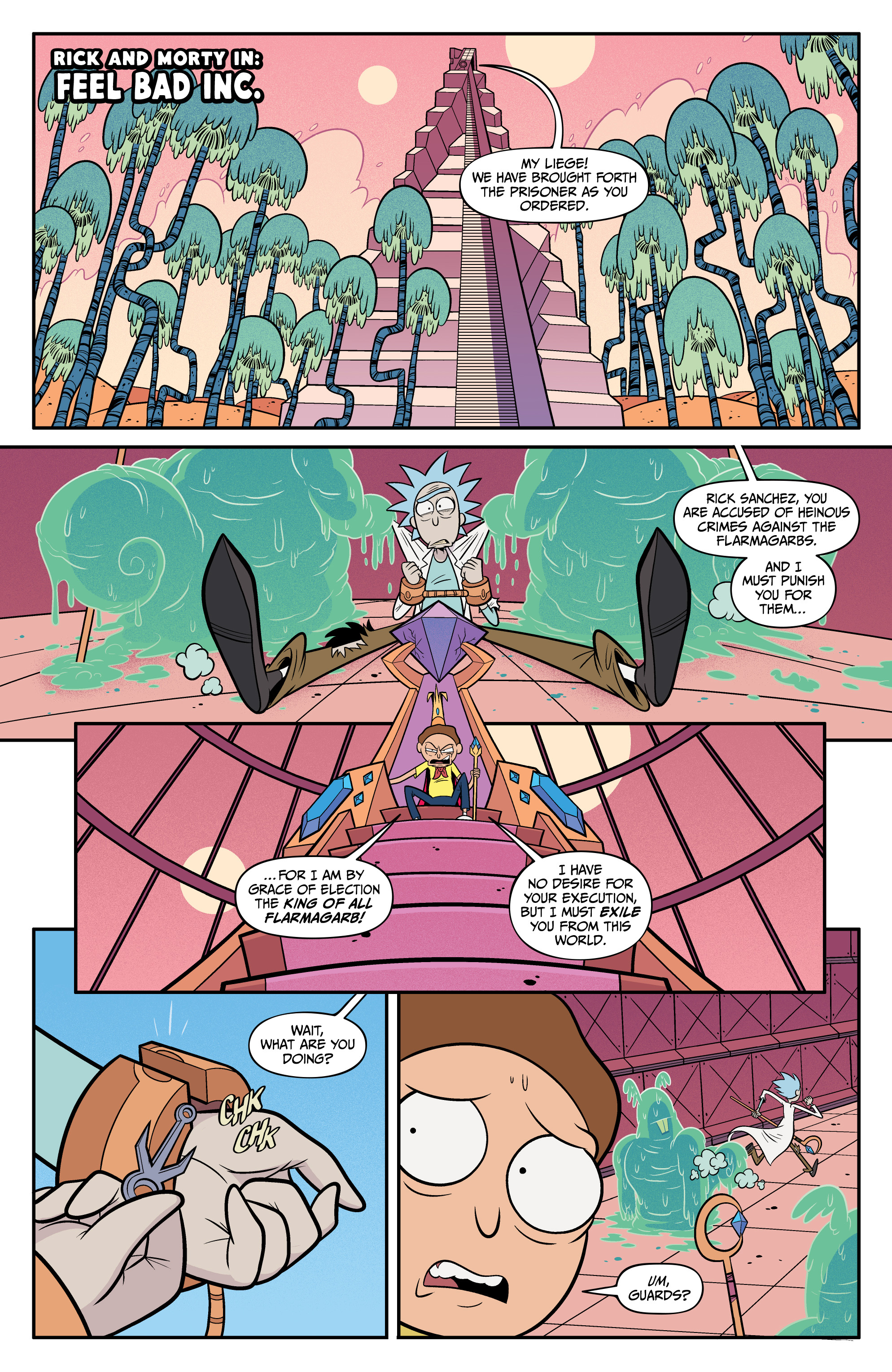 Read Rick and Morty (2015-) Manga Online