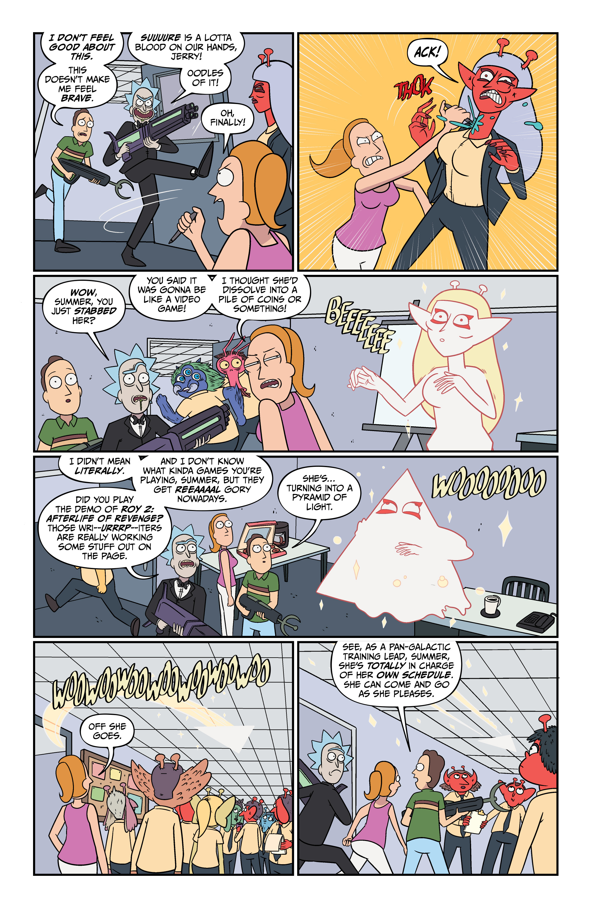 Read Rick and Morty (2015-) Manga Online