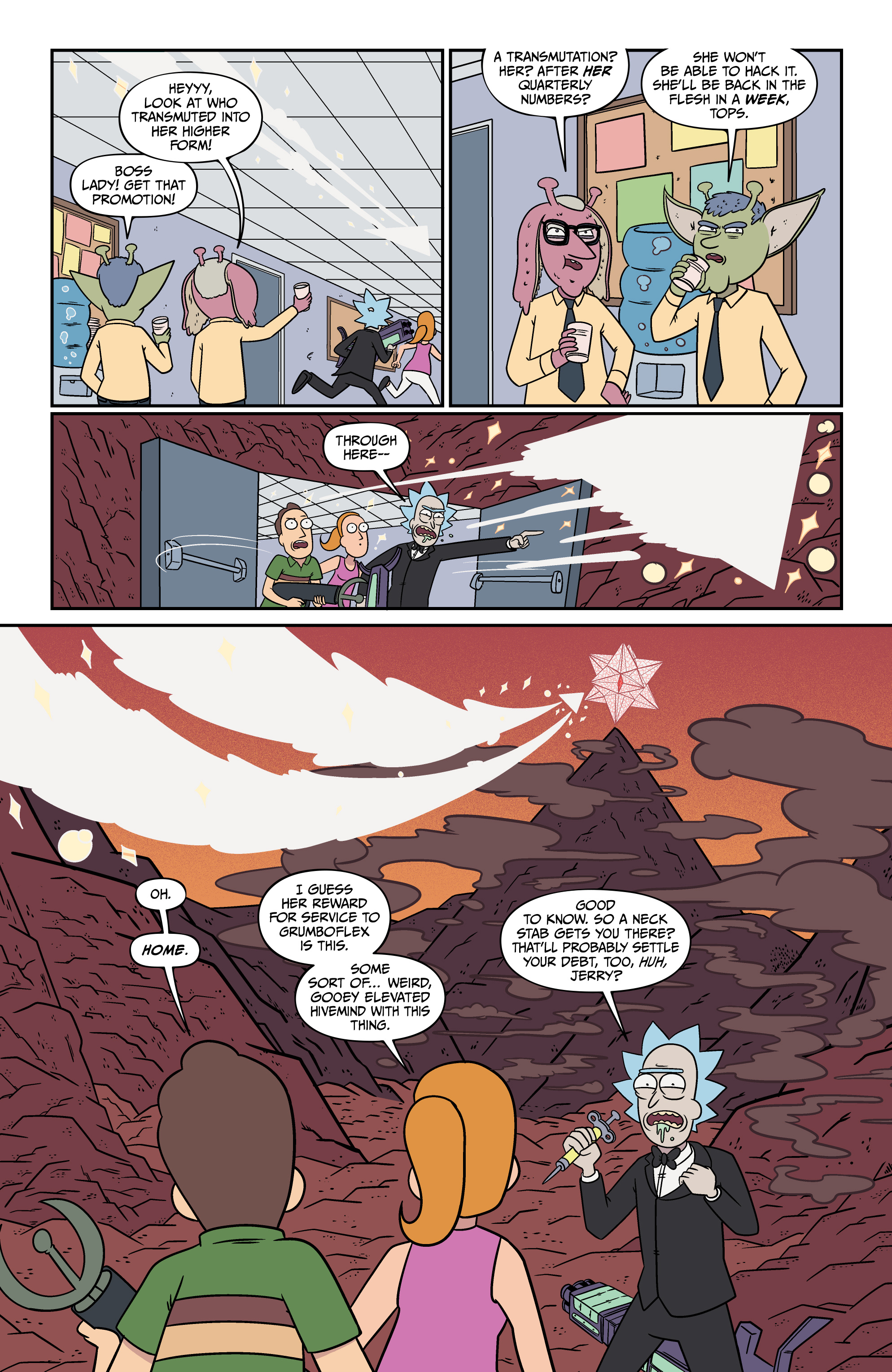Read Rick and Morty (2015-) Manga Online